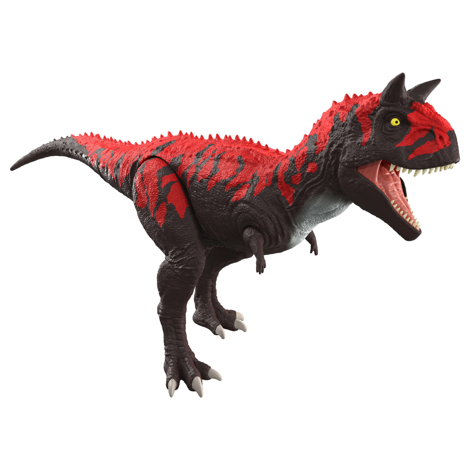Mattel jurassic world - carnotauro attacca e ruggisci, dinosauro della legacy collection reimagined con pelle realistica, design retrò e ruggiti inclusi - Jurassic World