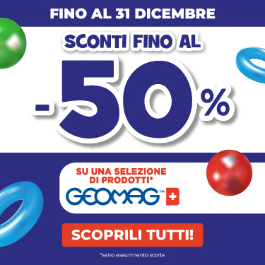 SCONTI FINO AL 50% GEOMAG