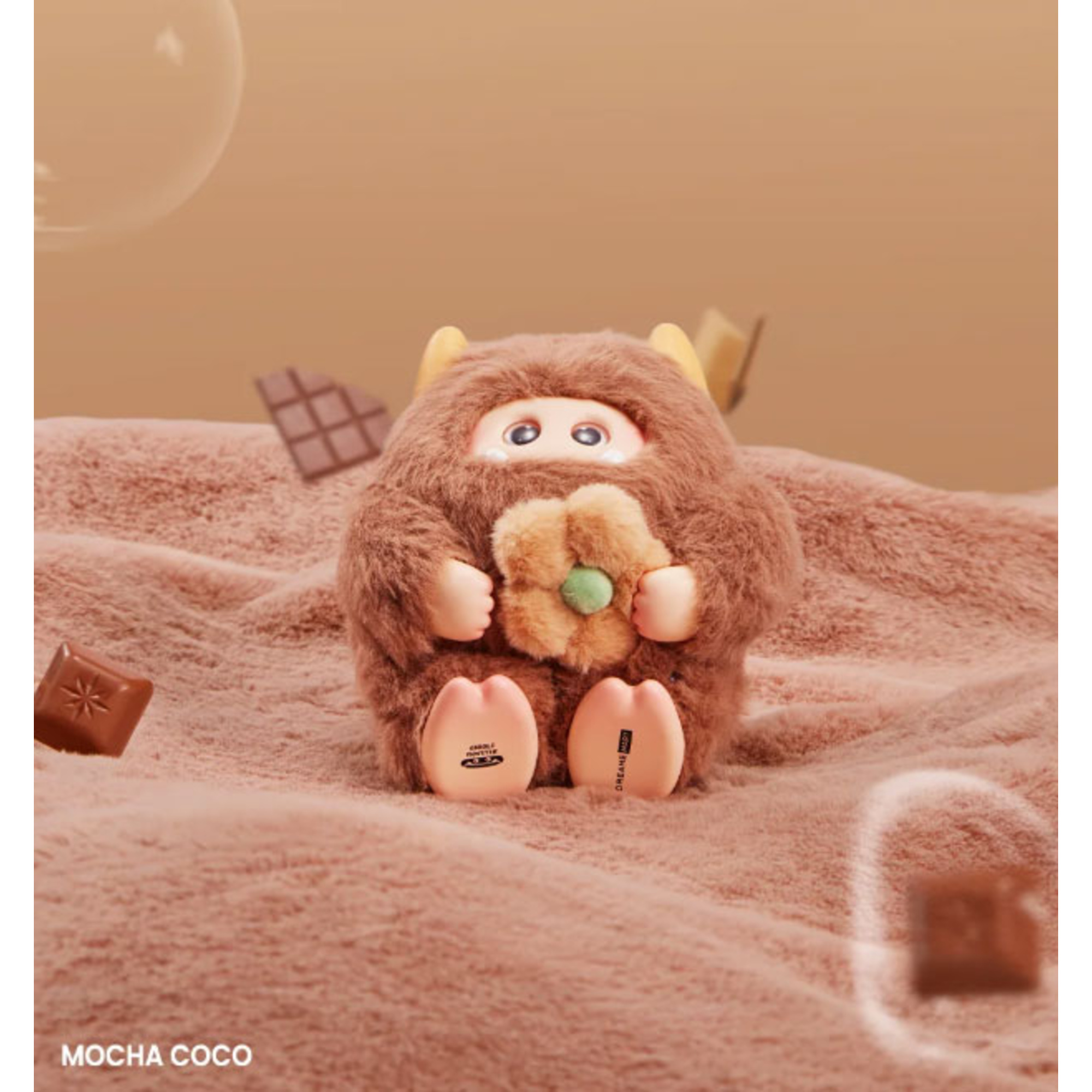 Giggle monster - peluche collezionabili - 12,5 cm in blind box con personaggio raro - 