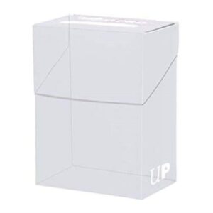 Porta mazzo bianco per carte standard – pokémon, magic, tcg - DB LINE