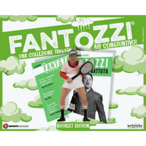 Fantozzi mini figure serie 1 alla bersagliera  + libretto - infinite statue 10 cm - DB LINE
