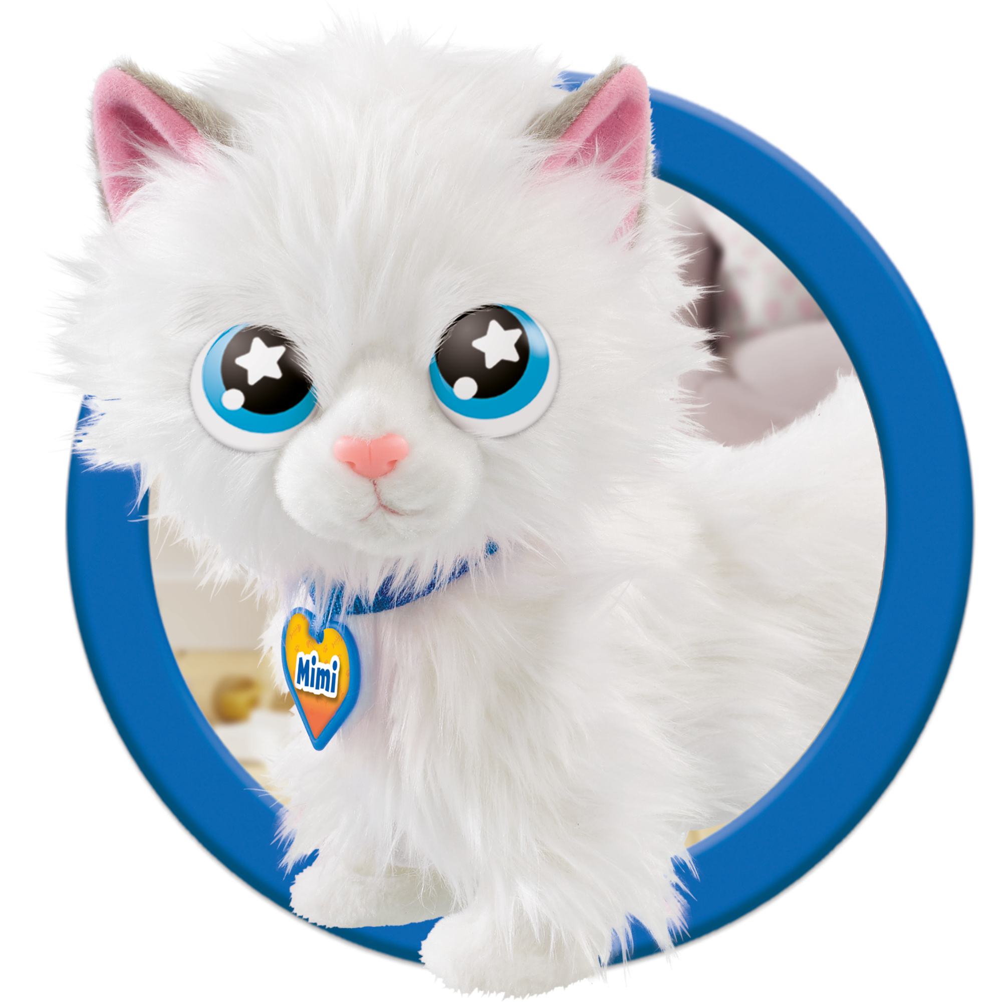 Animagic mimì the cat - gattino interattivo che cammina e miagola 2+ - ANIMAGIC