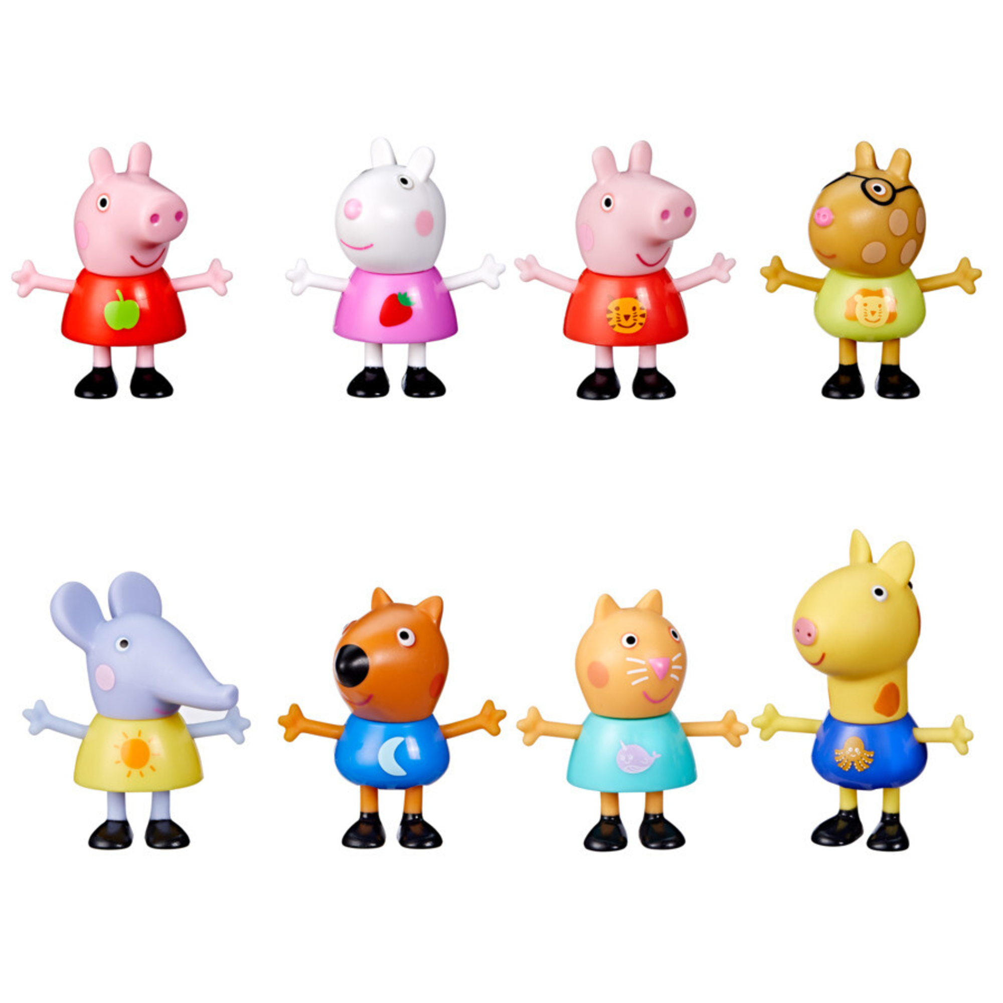 Peppa pig - personaggi assortiti, confezione con personaggi peppa pig - PEPPA PIG