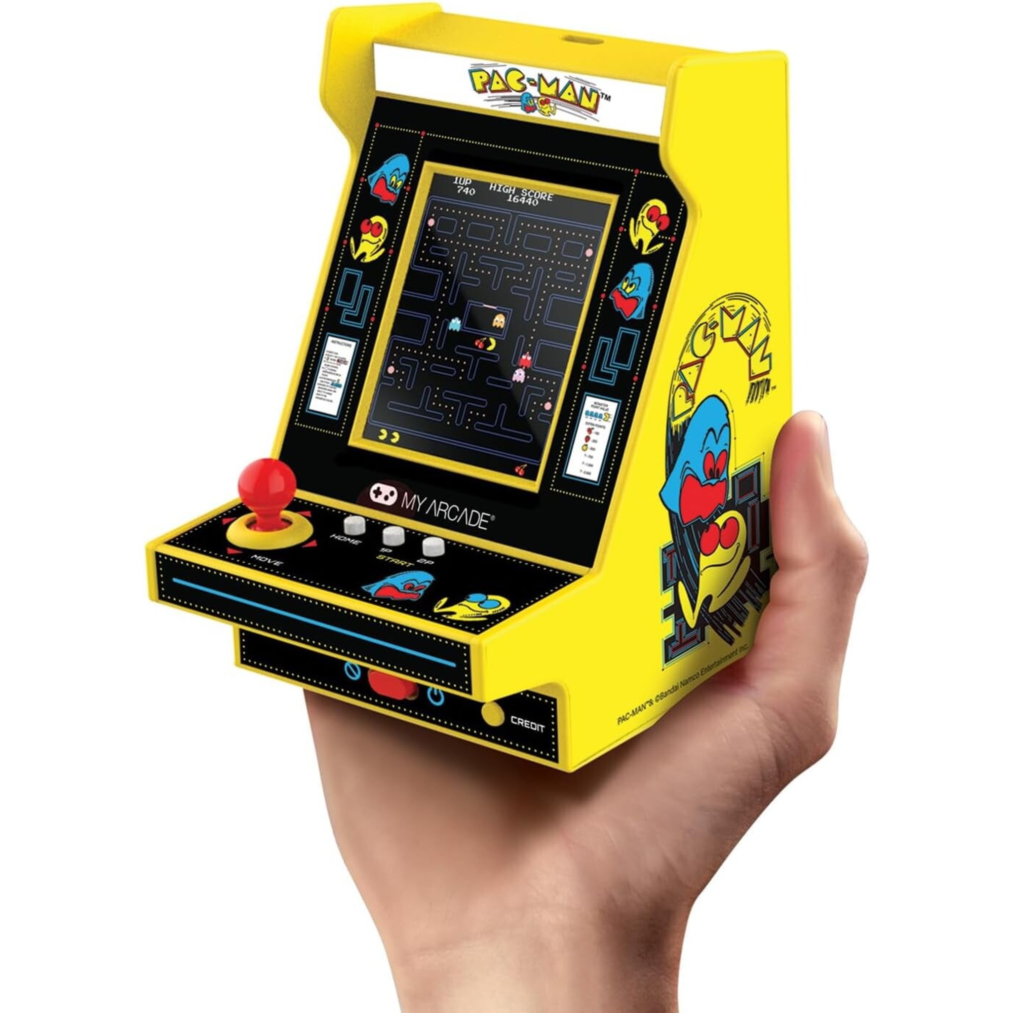 MY ARCADE – NANO PLAYER PRO – MINI CONSOLE 6,1 CM CON 64 GIOCHI