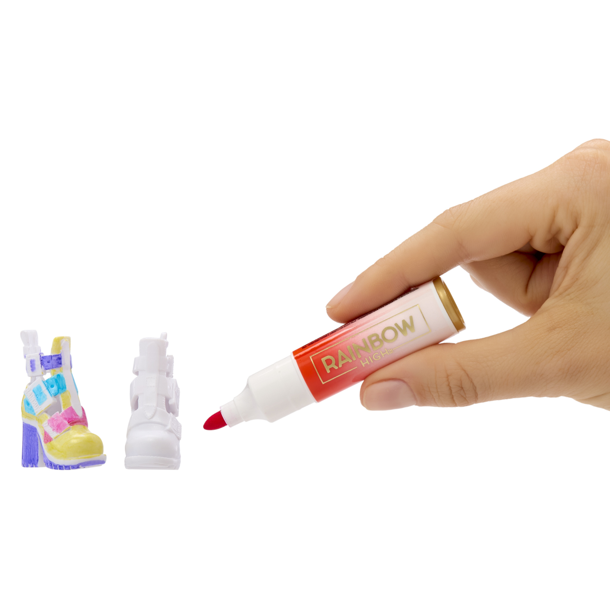 Rainbow high - fashion doll diy con aerografo e colori - Rainbow High