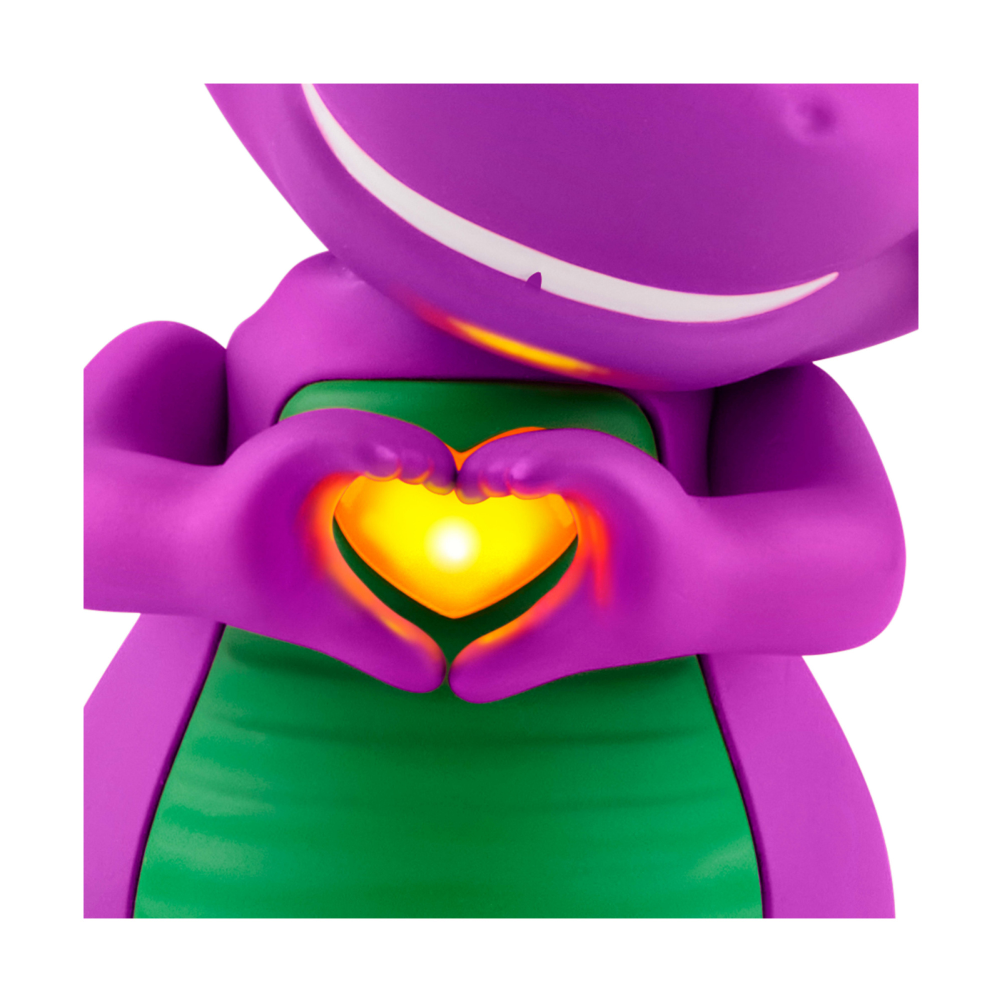 Fisher-price il mondo di barney - barney mani a cuore, personaggio musicale alto 14+ cm con luci e suoni - FISHER PRICE