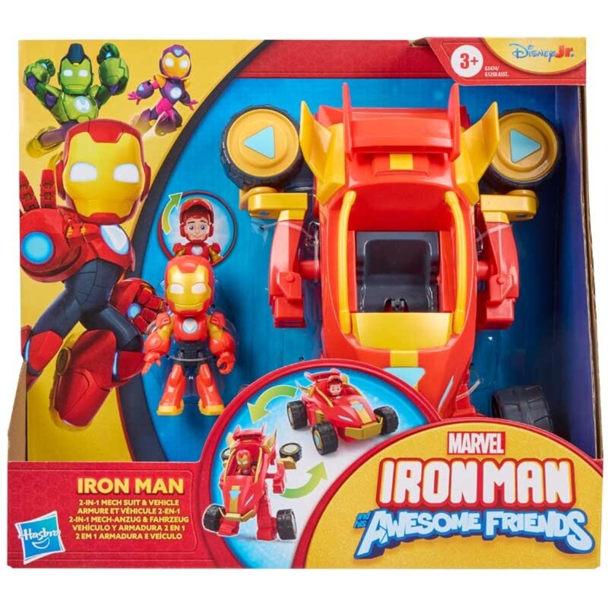 Ironman & i suoi fantastici amici 2-in1 mech suit assortito - Avengers