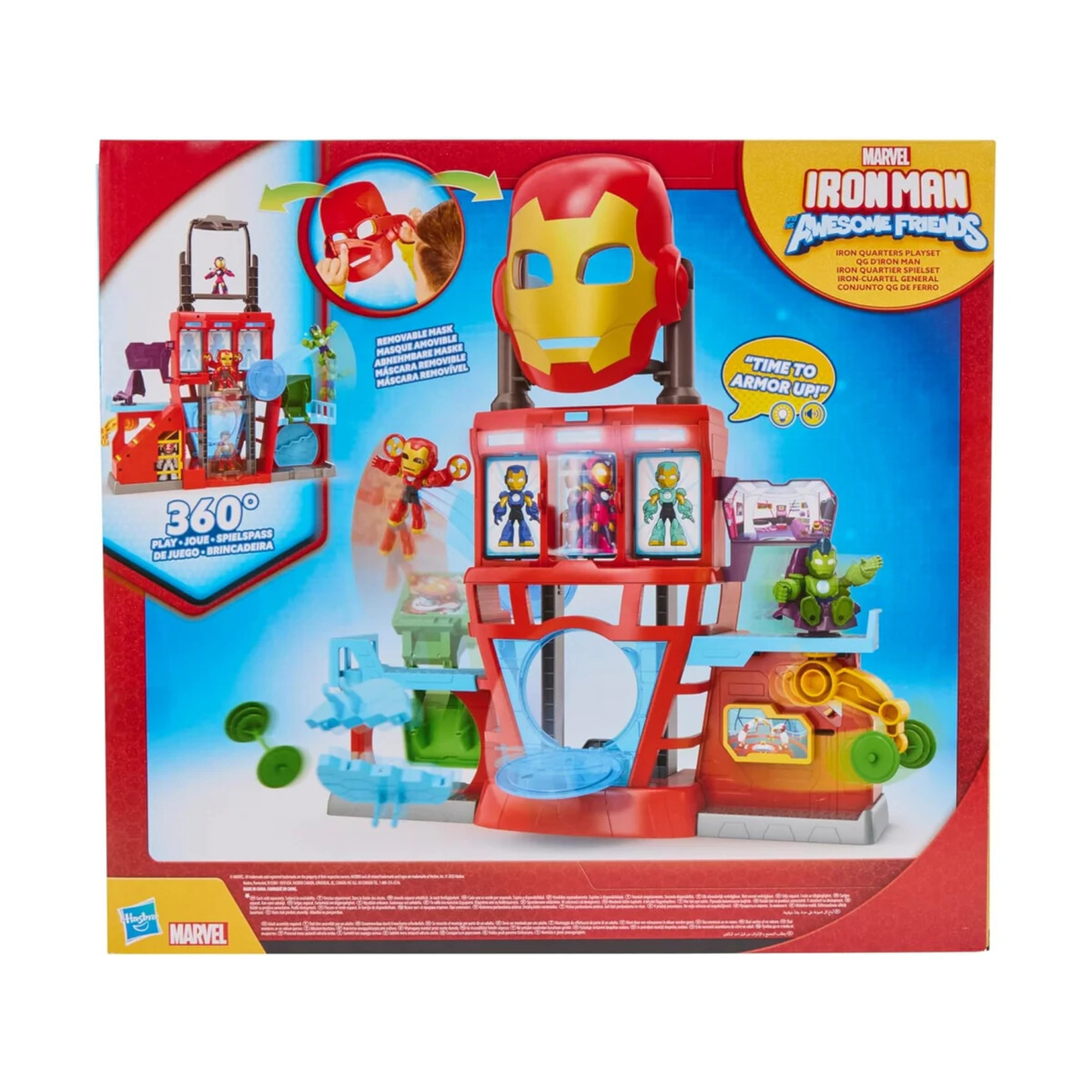 Ironman & i suoi fantastici amici quartier generale di ironman - Avengers