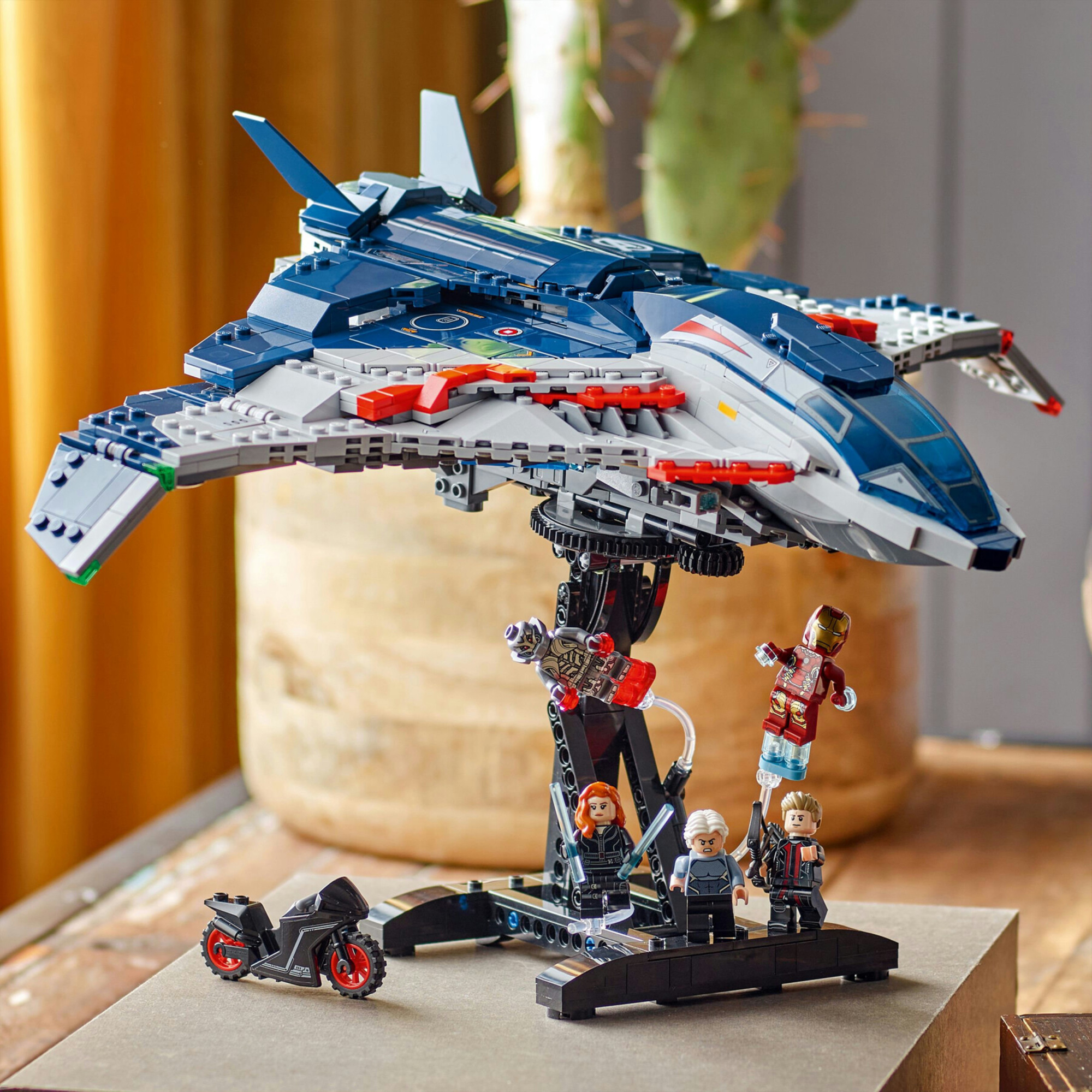 Lego marvel - 76325 - quinjet avengers: age of ultron - aereo giocattolo - LEGO SUPER HEROES, Lego