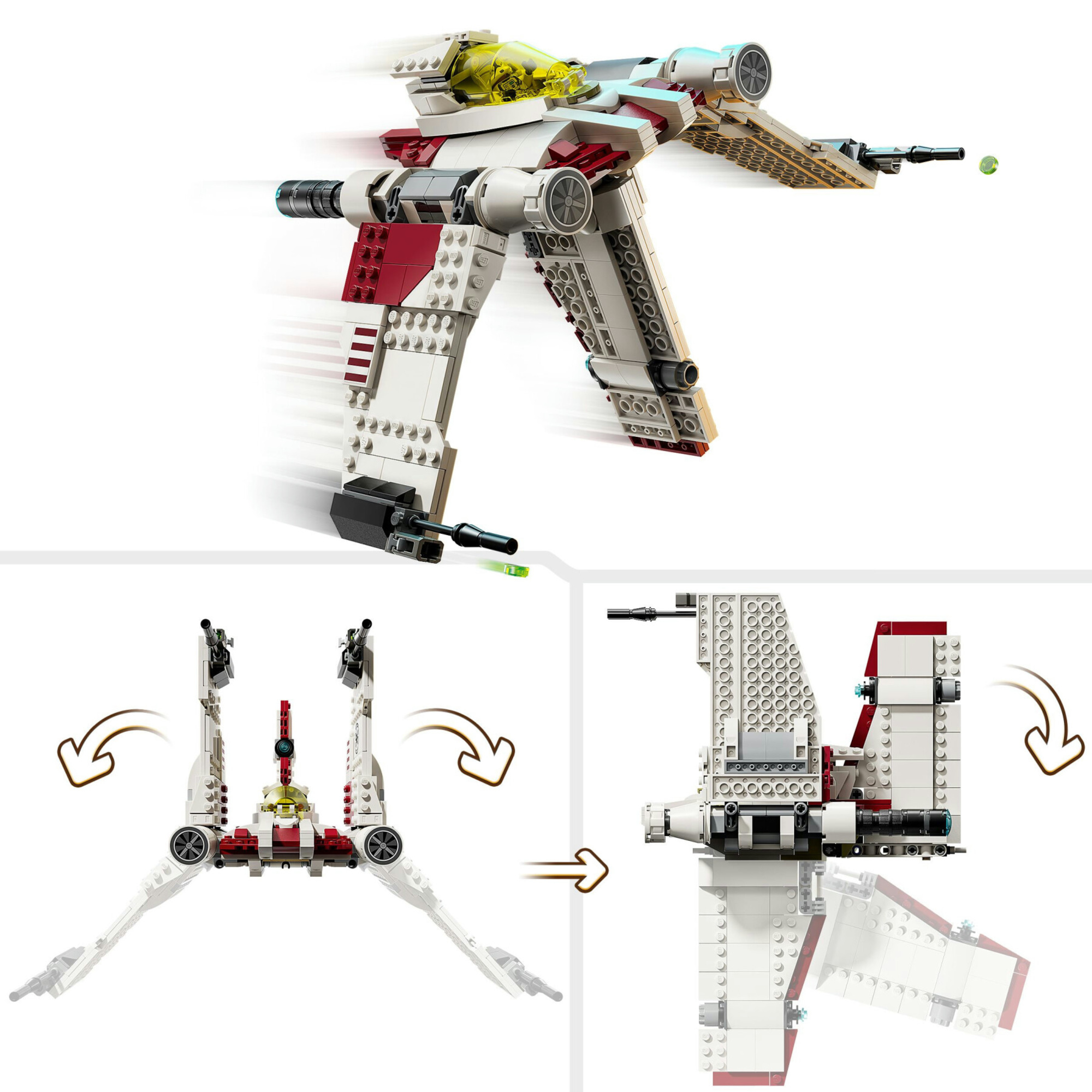 Lego star wars 75432 - v-19 torrent con 3 minifigure e spade laser 9+ - LEGO STAR WARS, LEGO® Star Wars™, Lego