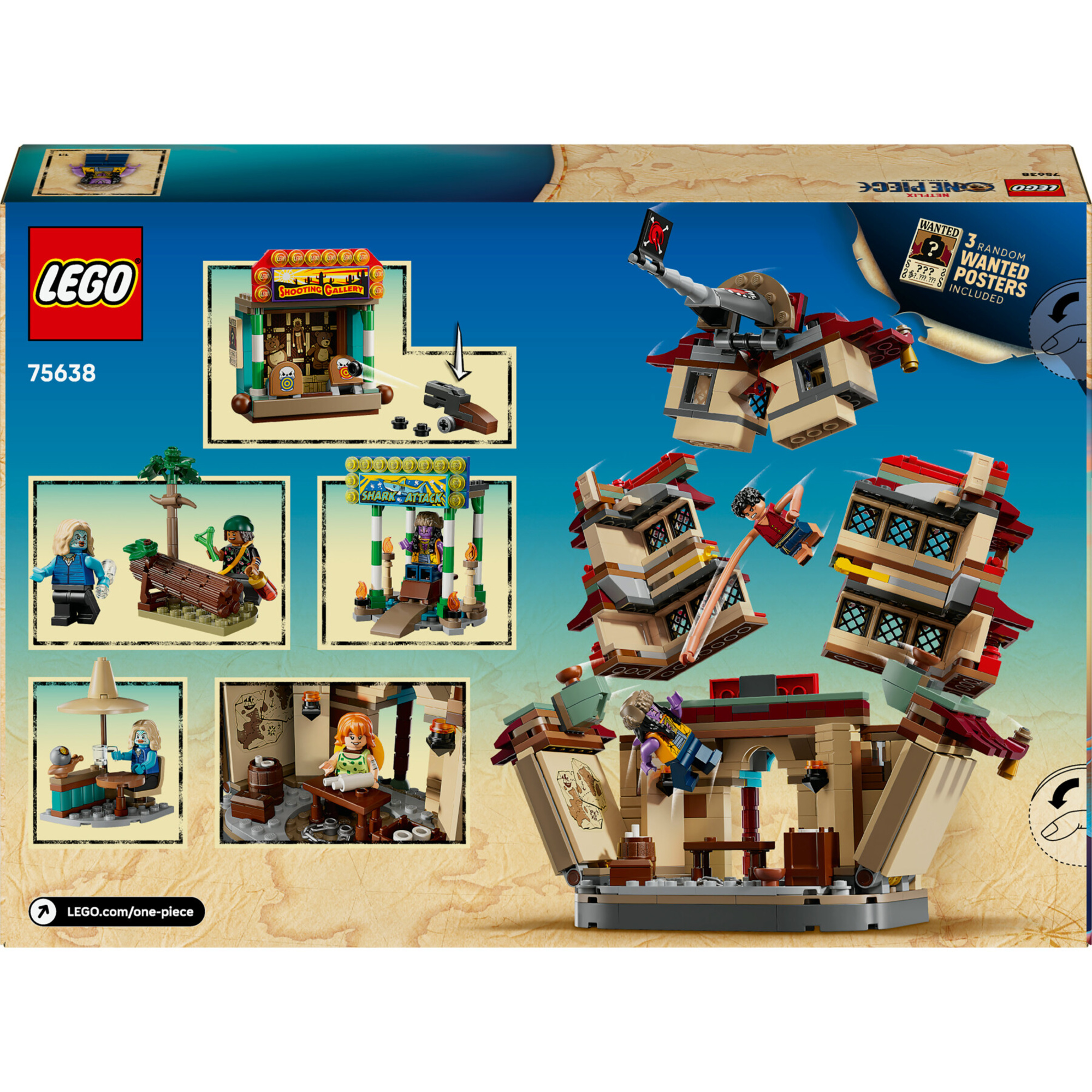Lego 75638 - one piece battaglia ad arlong park con 5 figure, 9+ anni - ONE PIECE, Lego