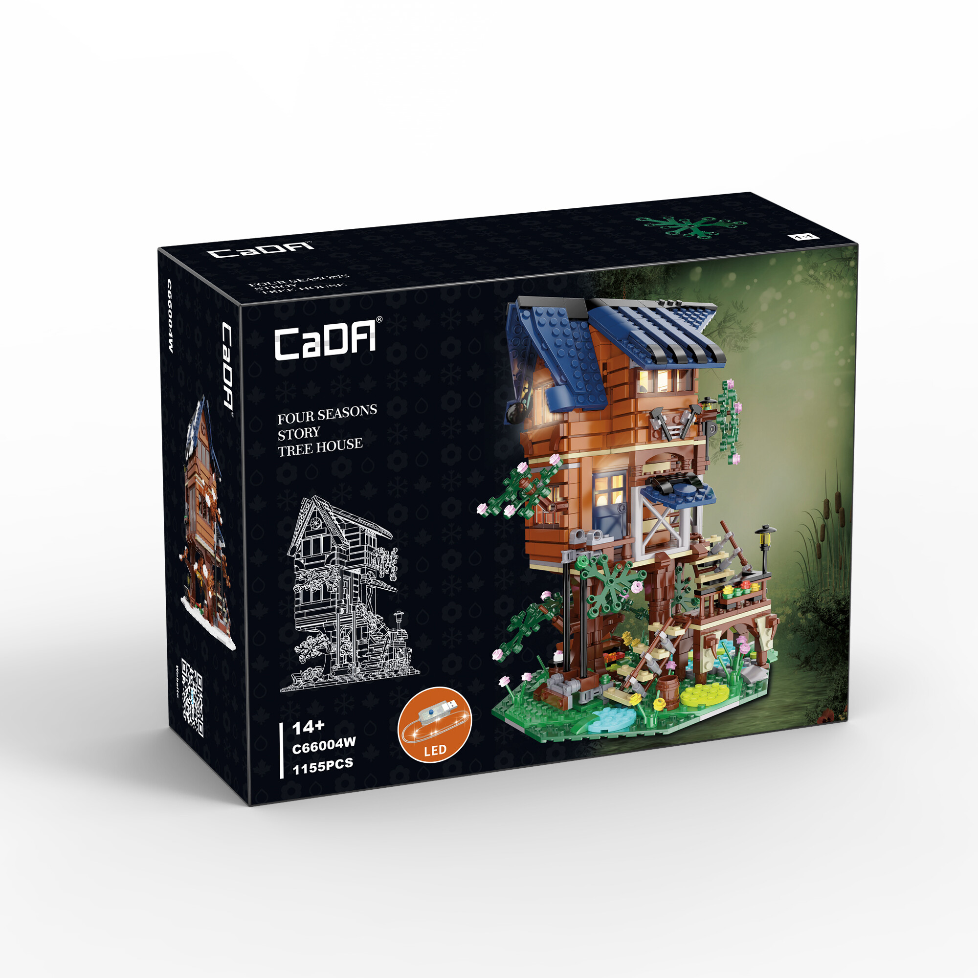 Cada costruzione four seasons story tree house - casa sull’albero - 