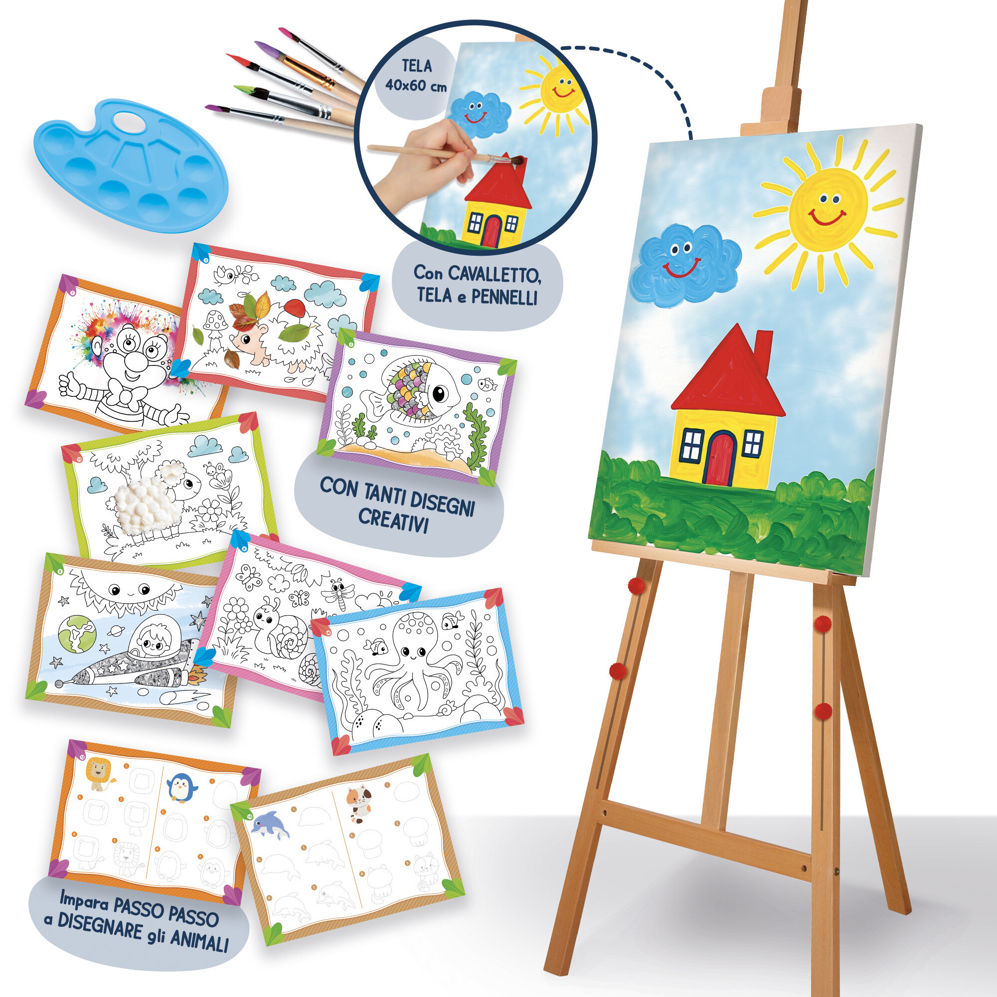 Montessori - scuola d’arte cresce con te - LISCIANI