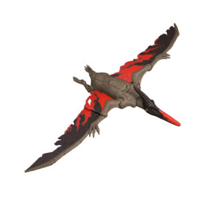Mattel jurassic world - pteranodonte ruggito selvaggio, dinosauro snodato con ruggito feroce e azione d'attacco inclusa - Jurassic World