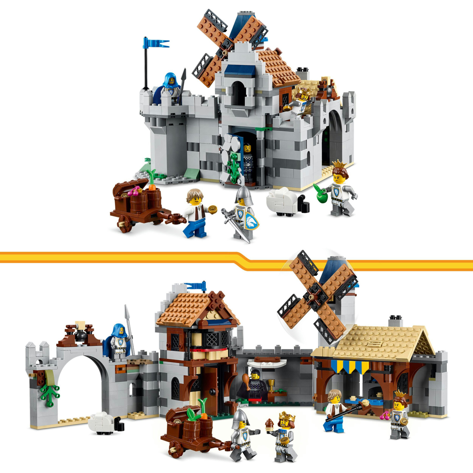 Lego creator 31168 - castello medievale 3in1 trasformabile 9+ - LEGO CREATOR, Lego