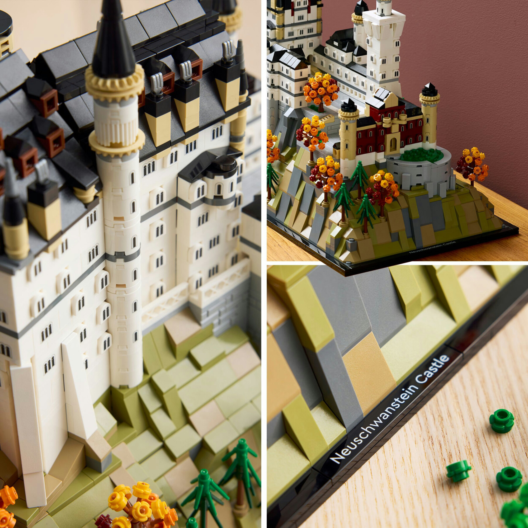Lego architecture 21063 - castello neuschwanstein da esposizione - LEGO ARCHITECTURE, Lego