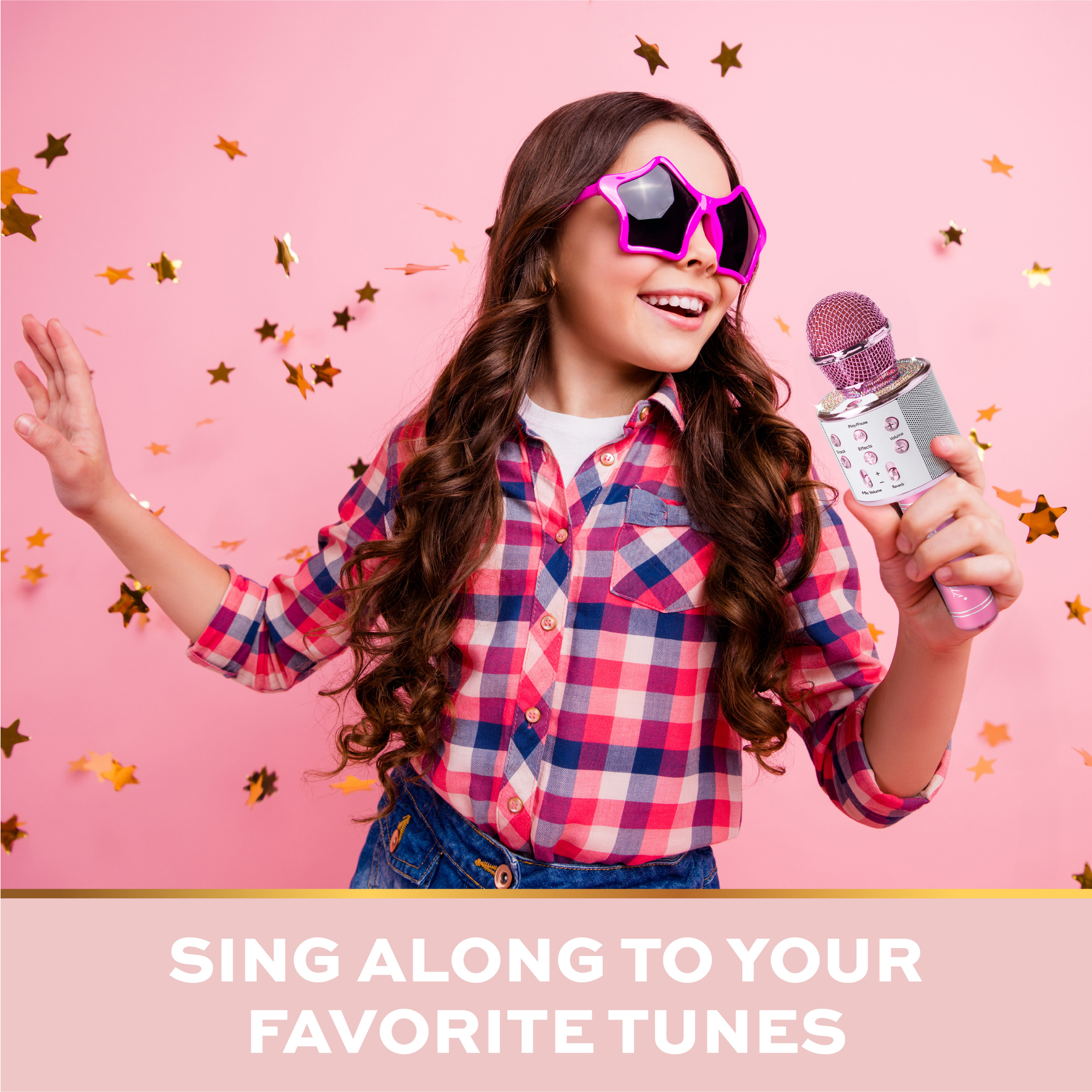 Microfono karaoke bluetooth fao schwarz con effetti vocali e speaker - FAO Schwarz