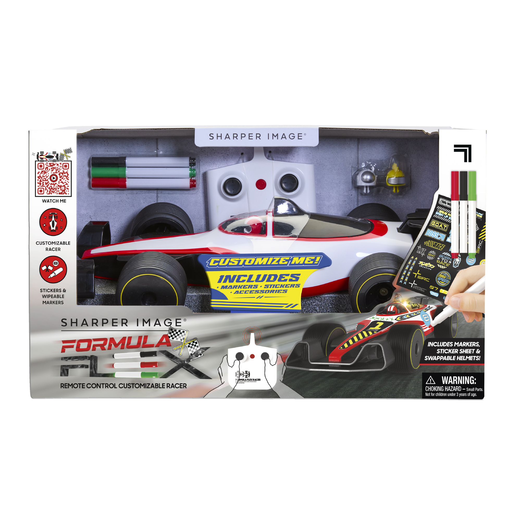 Sharper image - auto rc formula flex personalizzabile con accessori - Sharper Image