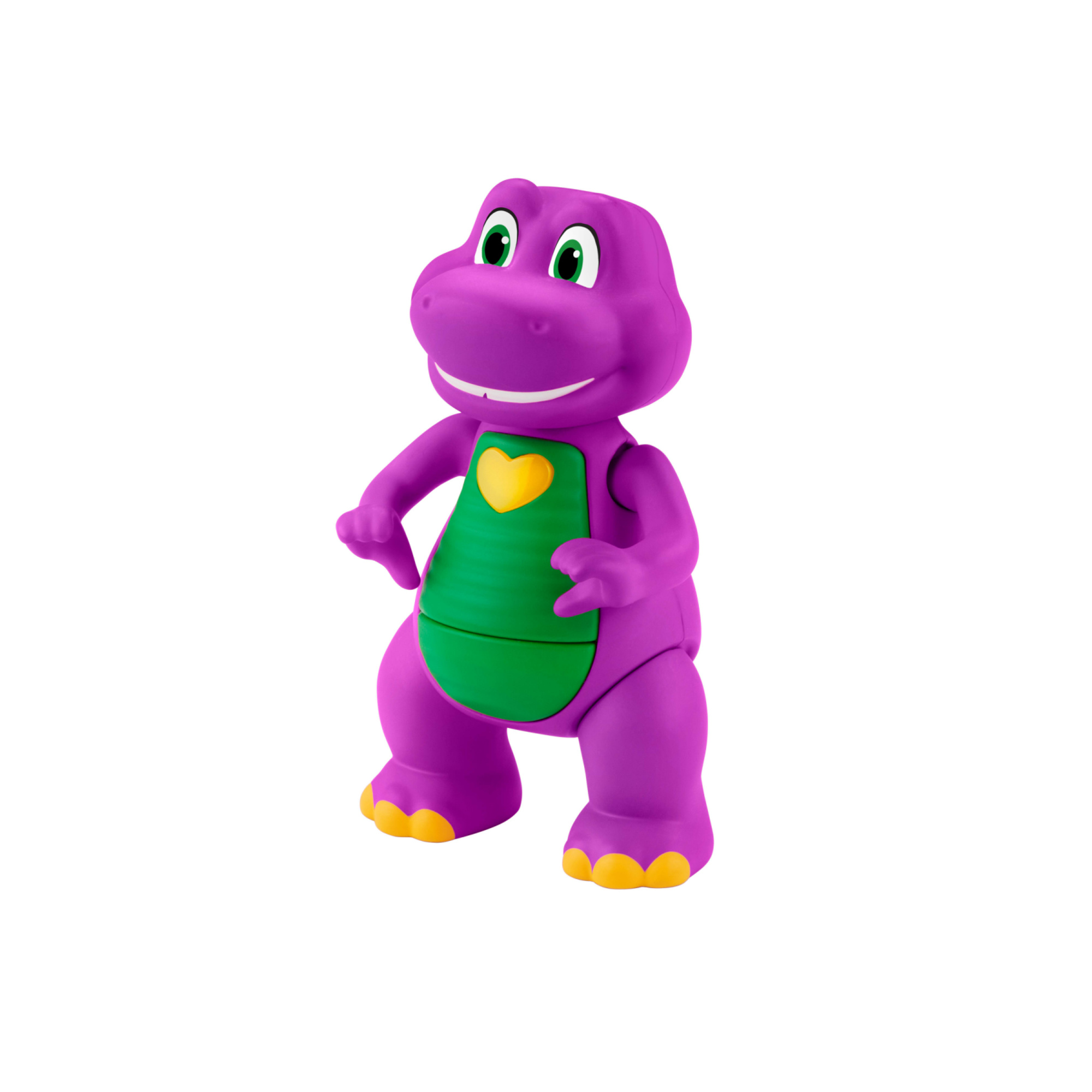 Fisher-price il mondo di barney - barney mani a cuore, personaggio musicale alto 14+ cm con luci e suoni - FISHER PRICE