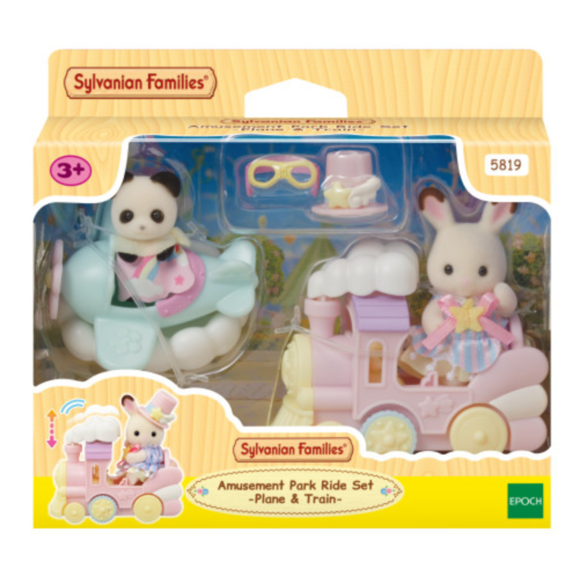 Sylvanian families - veicoli da sogno – aereo & treno -  personaggi collezionabili sf - SYLVANIAN FAMILIES