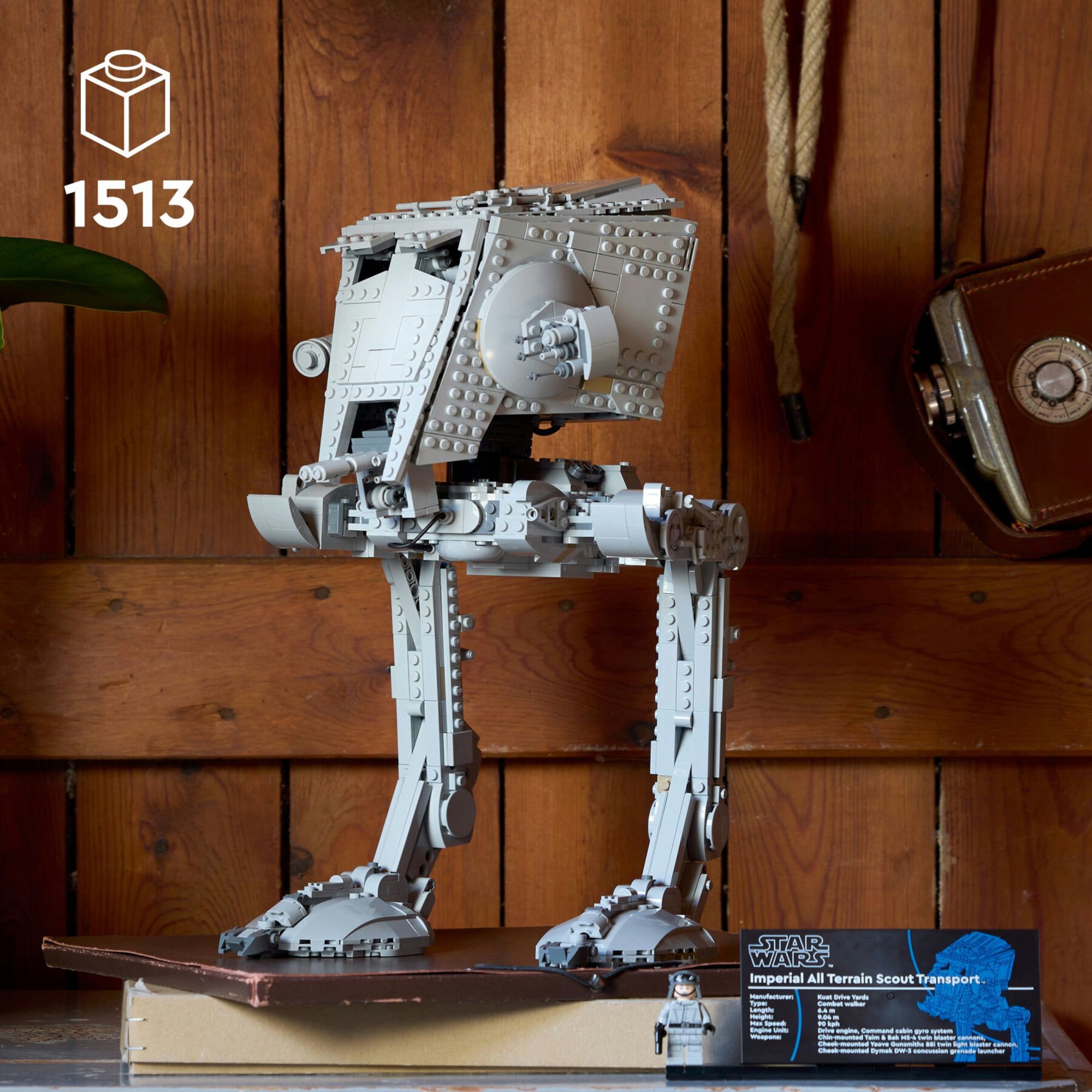 Lego star wars 75417 - walker at-st ucs da esposizione con targa - LEGO STAR WARS, LEGO® Star Wars™, Lego