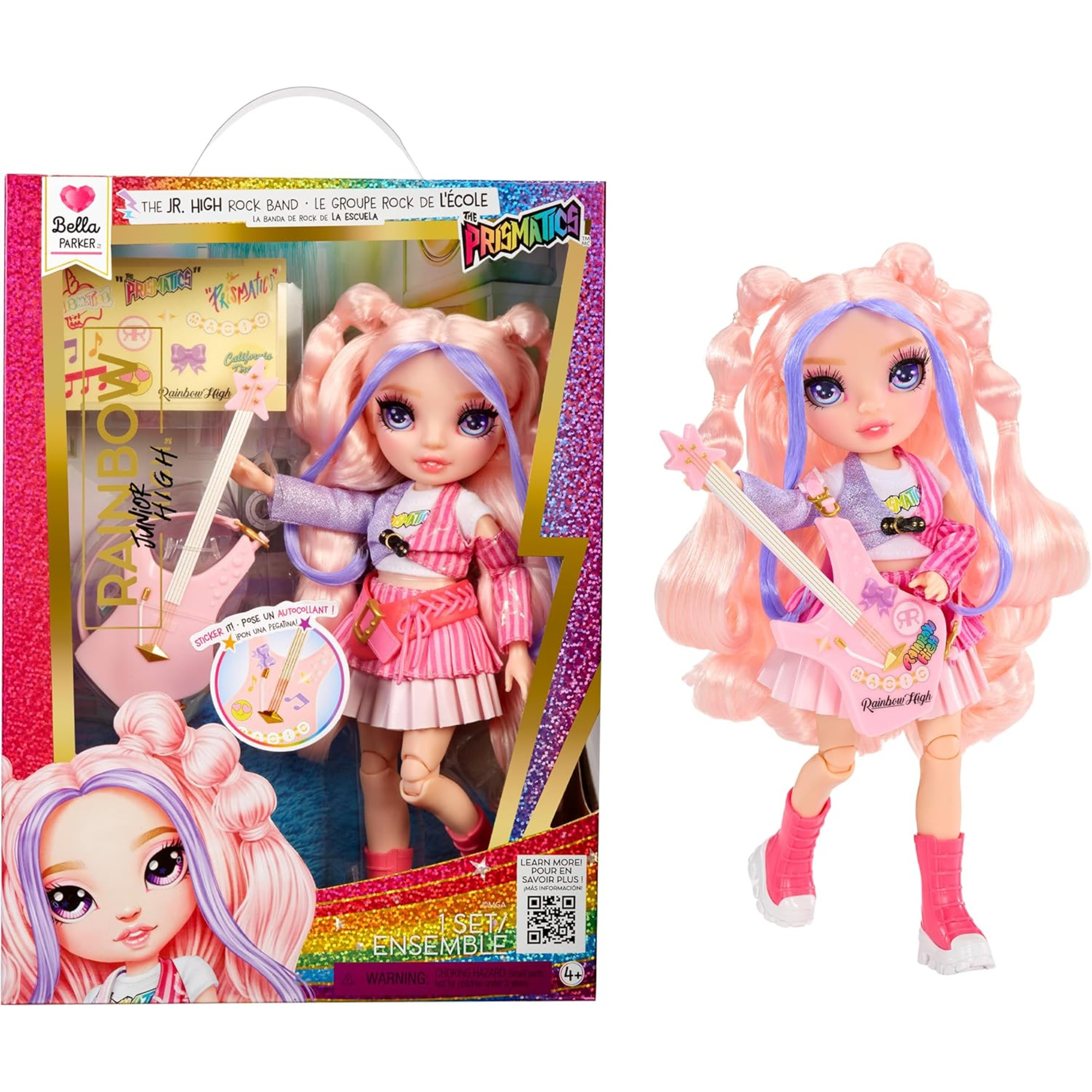 Rainbow high junior high - amaya & bella con strumento - Rainbow High