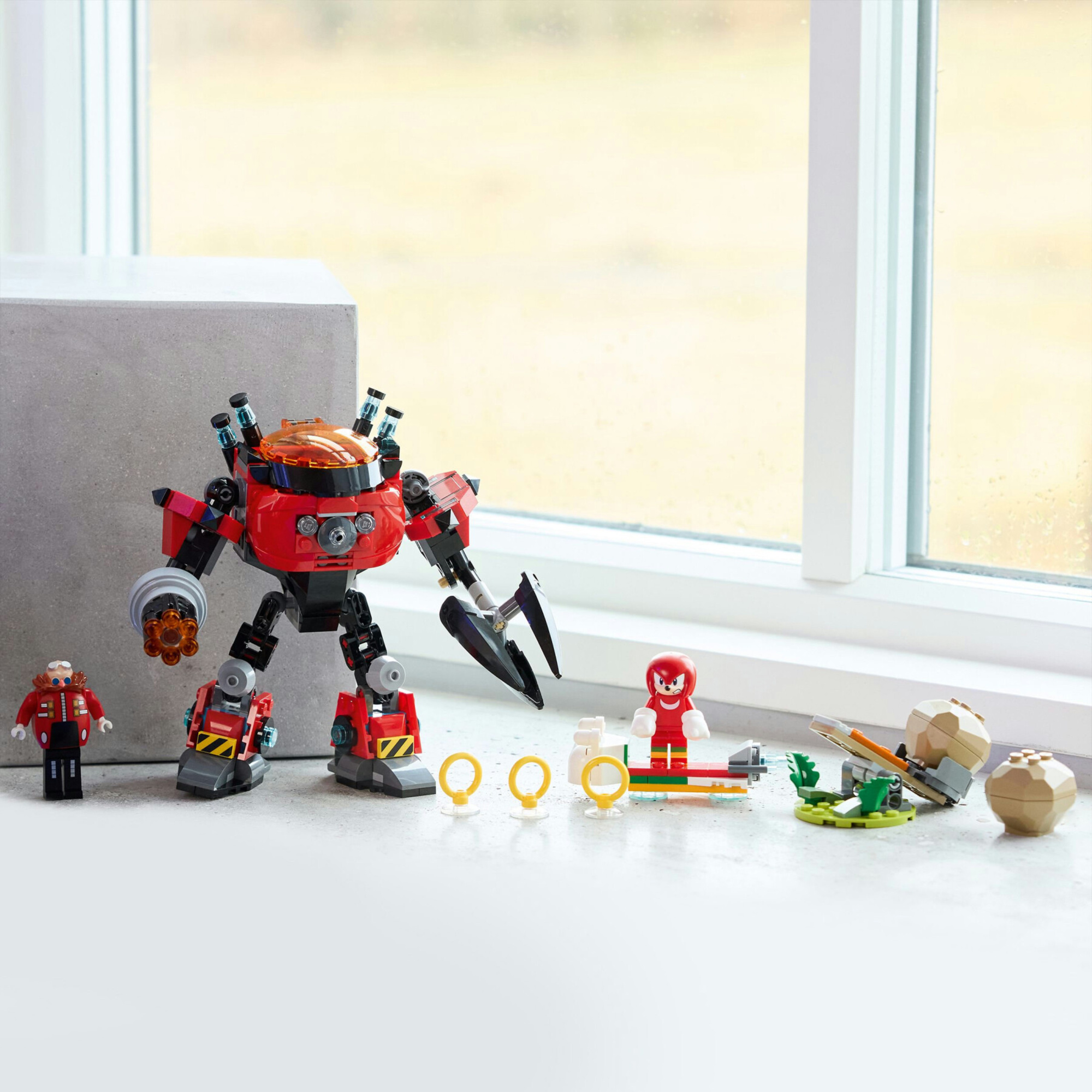 Lego sonic 77005 - knuckles vs mech egg crusher con 2 minifigure 8+ - Sonic, Lego