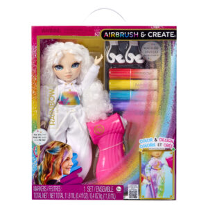 Rainbow high - fashion doll diy con aerografo e pennarelli - Rainbow High