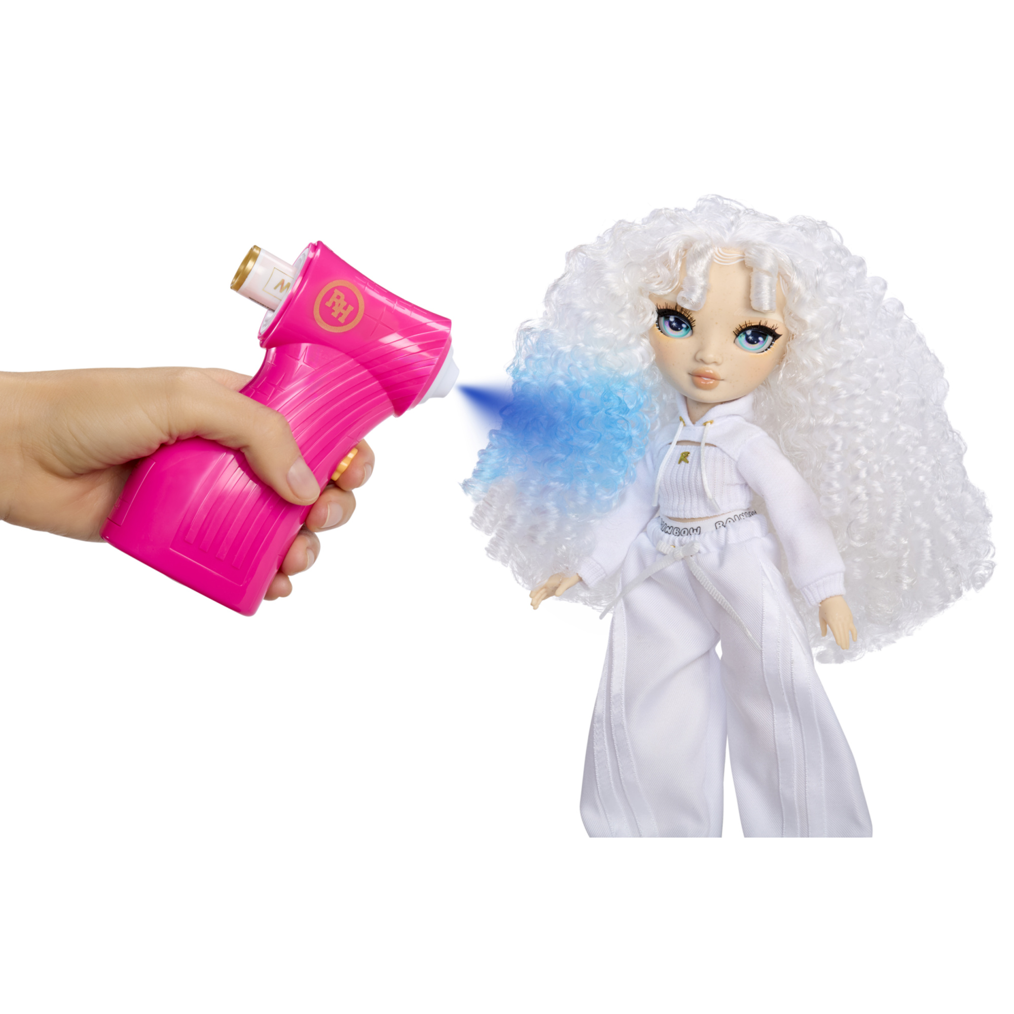 Rainbow high - fashion doll diy con aerografo e pennarelli - Rainbow High