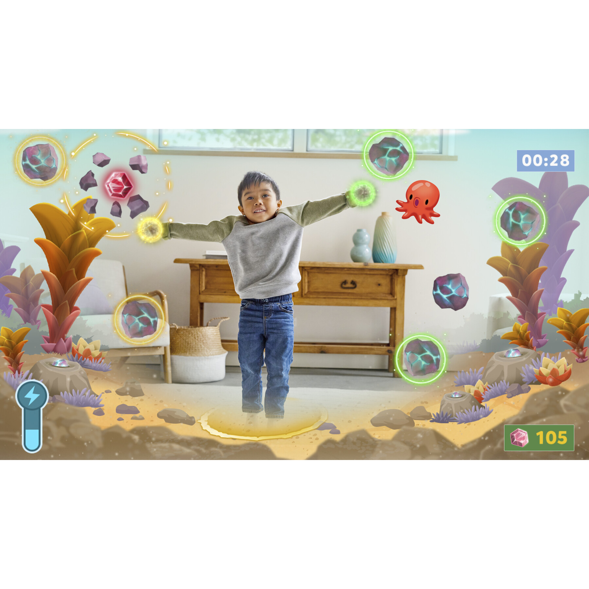 Leapmove - console adattabile a tv interattiva per giocare, allenarsi e imparare - vtech - VTECH