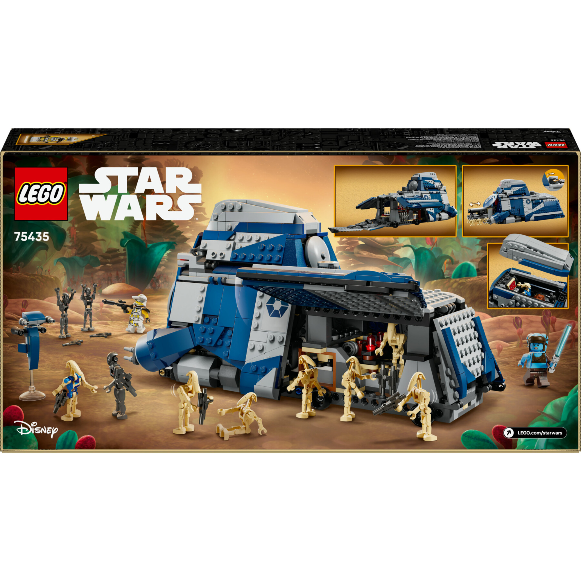 Lego star wars 75435 - mtt separatista con droide e speeder 9+ - LEGO STAR WARS, LEGO® Star Wars™, Lego