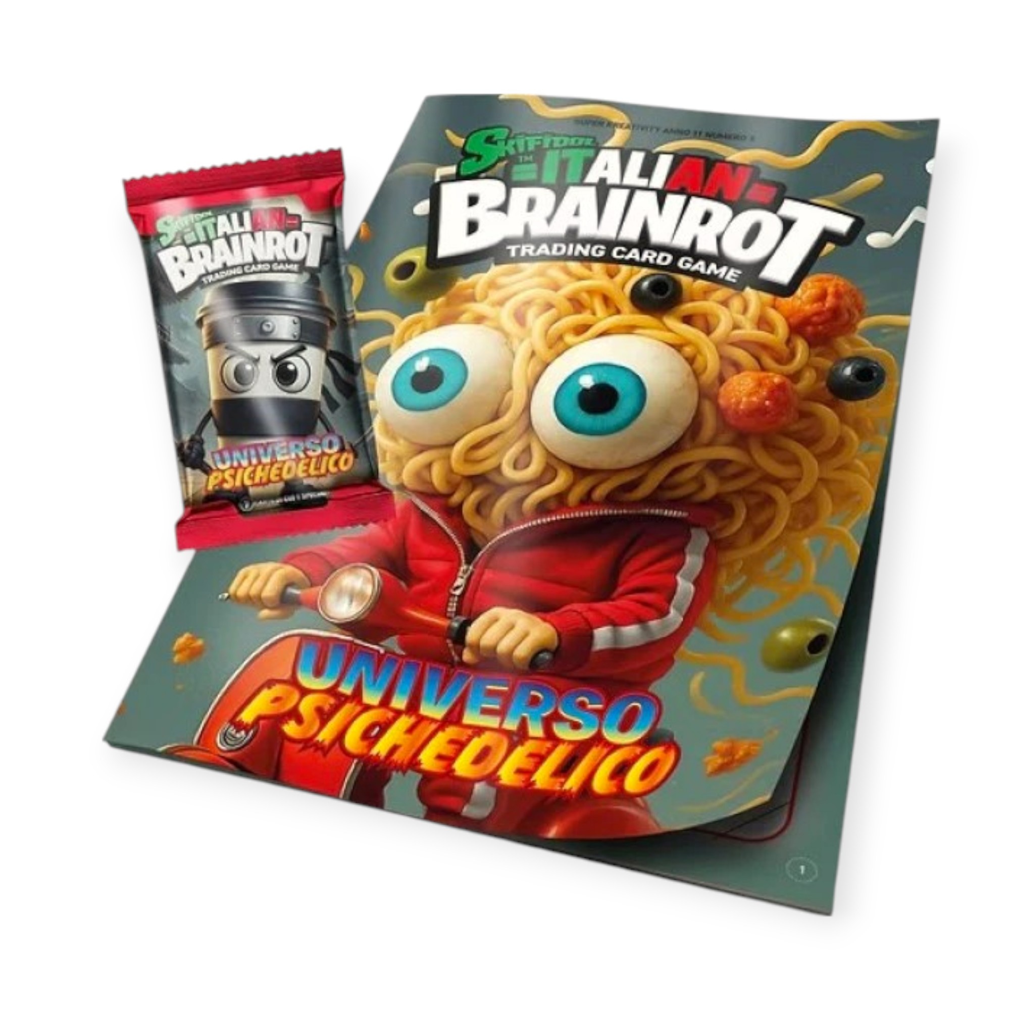 Skifidol italian brainrot – album ufficiale per carte collezionabili tcg - BRAINROT