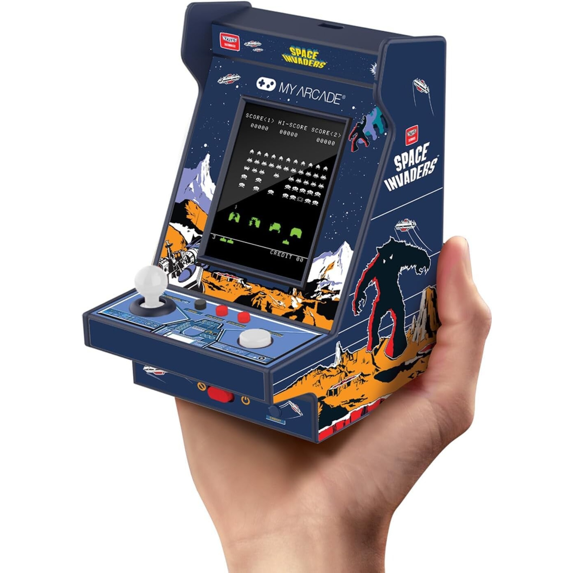 My arcade – nano player pro space invaders™ 6,1 cm con 64 giochi - MY ARCADE