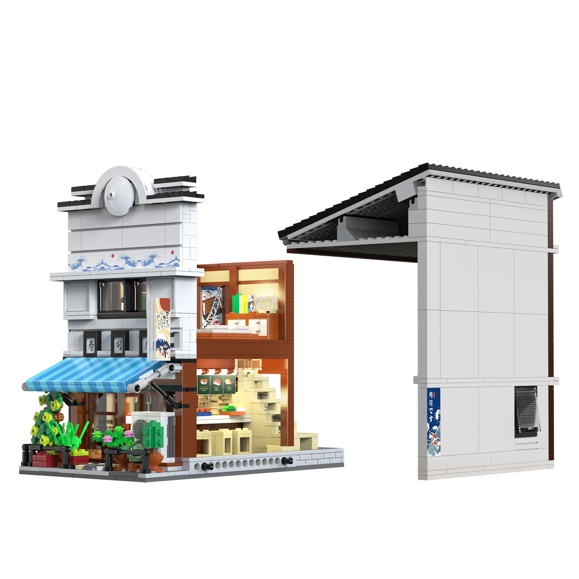 Cada costruzione giapponese sushi shop - modellino japonesco - 