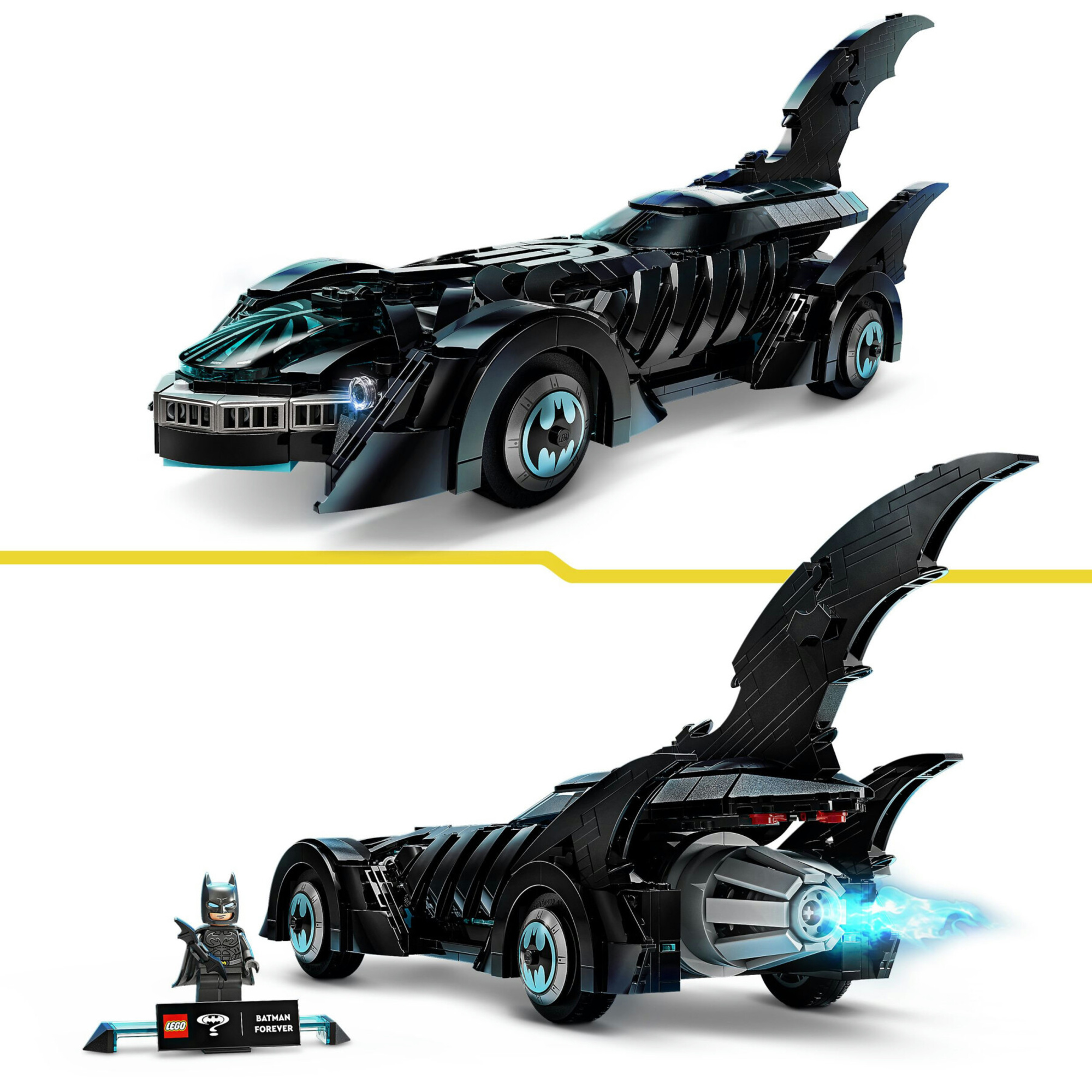 Lego dc 76304 - batmobile batman forever con minifigure 12+ - LEGO SUPER HEROES, Lego