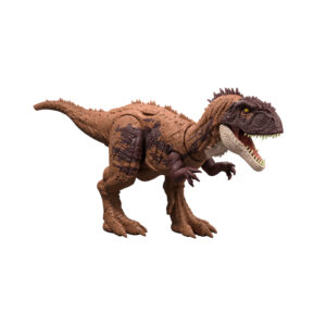 Mattel jurassic world - kryptops ruggito selvaggio, dinosauro snodato con ruggito feroce e azione d'attacco inclusa - Jurassic World