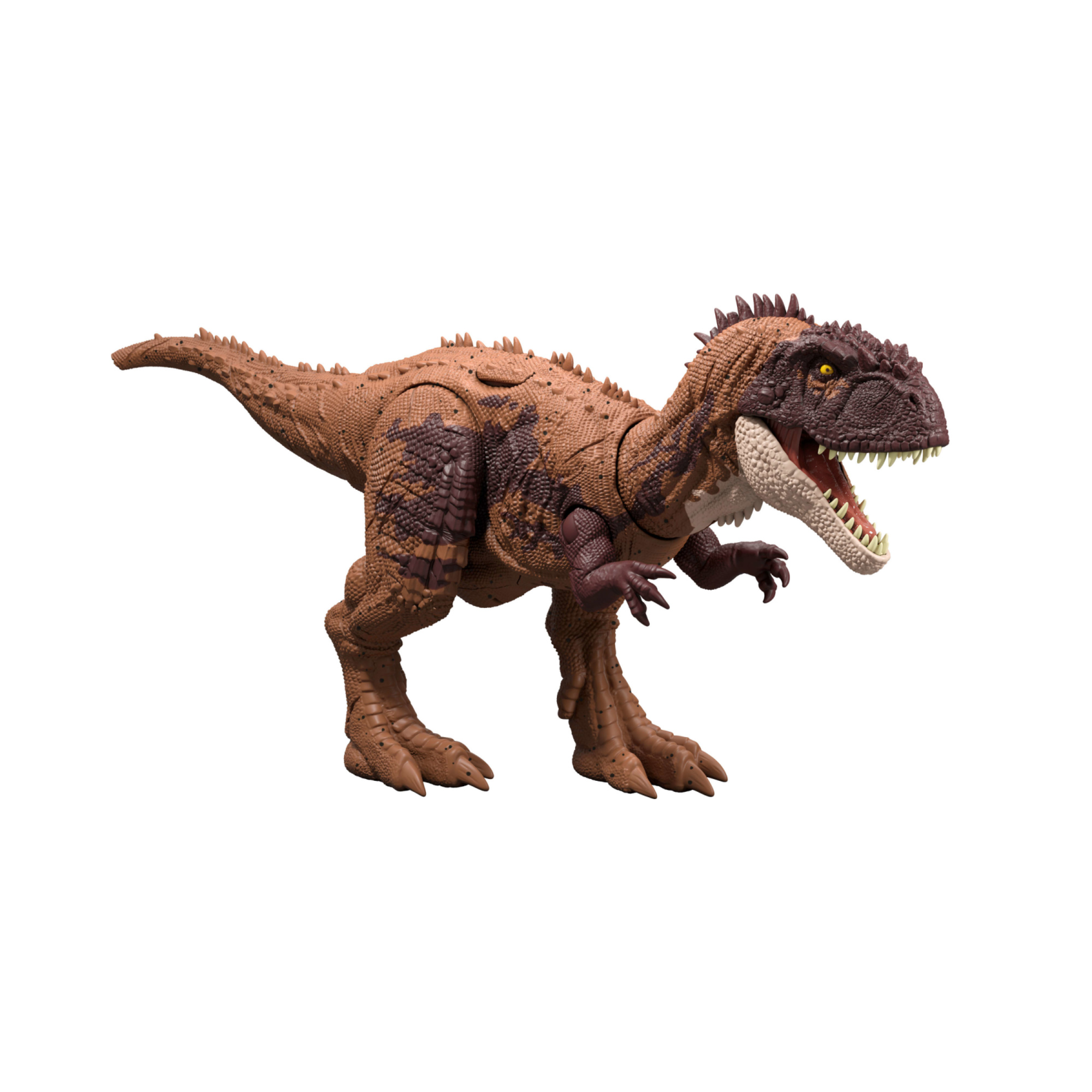 Mattel jurassic world - kryptops ruggito selvaggio, dinosauro snodato con ruggito feroce e azione d'attacco inclusa - Jurassic World