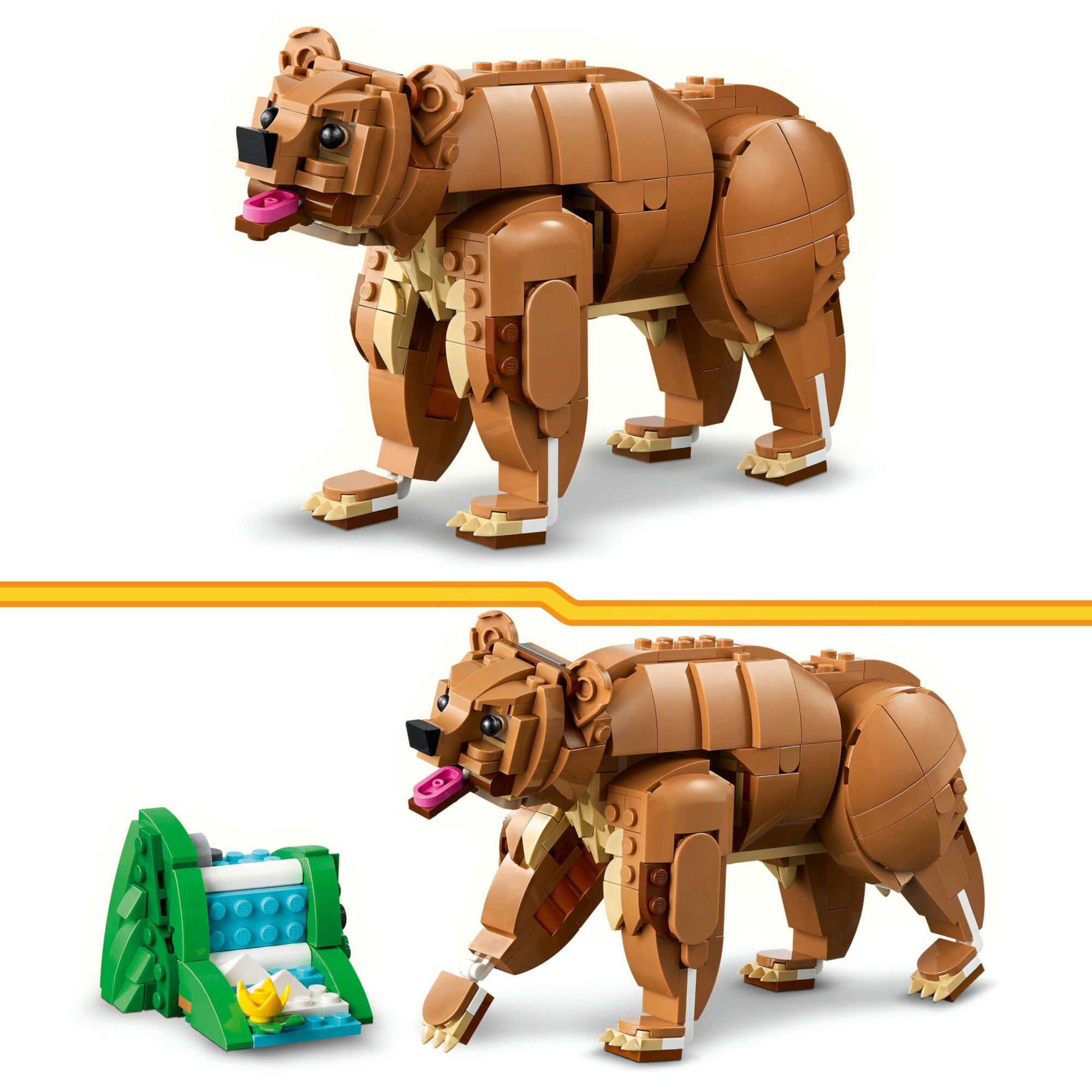 Lego creator 31166 - cavallo 3in1 trasformabile in orso o cervo 9+ - LEGO CREATOR, Lego