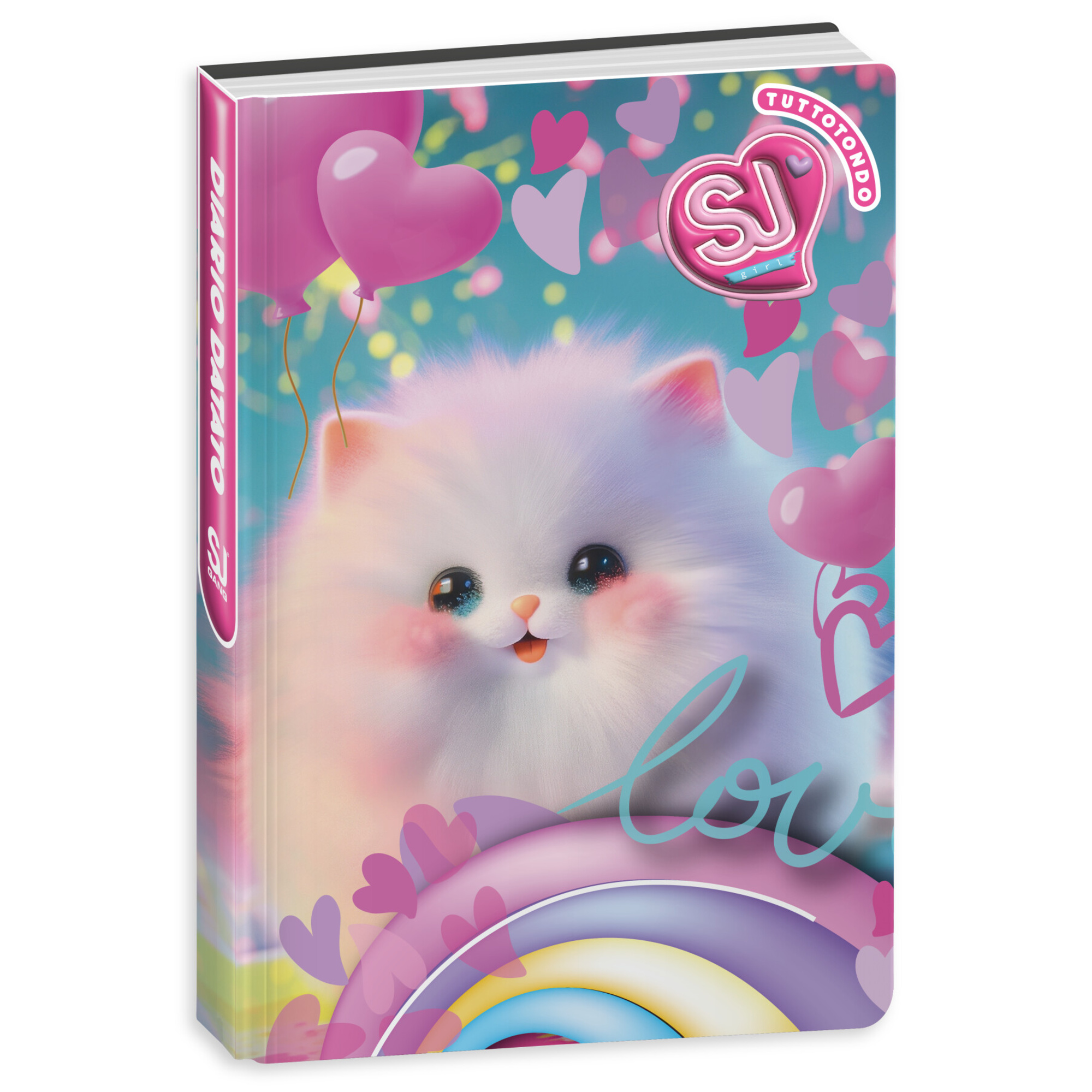 Diario agenda datato 10 mesi assortito  sj gang cartotecnica sj gang girl - SEVEN