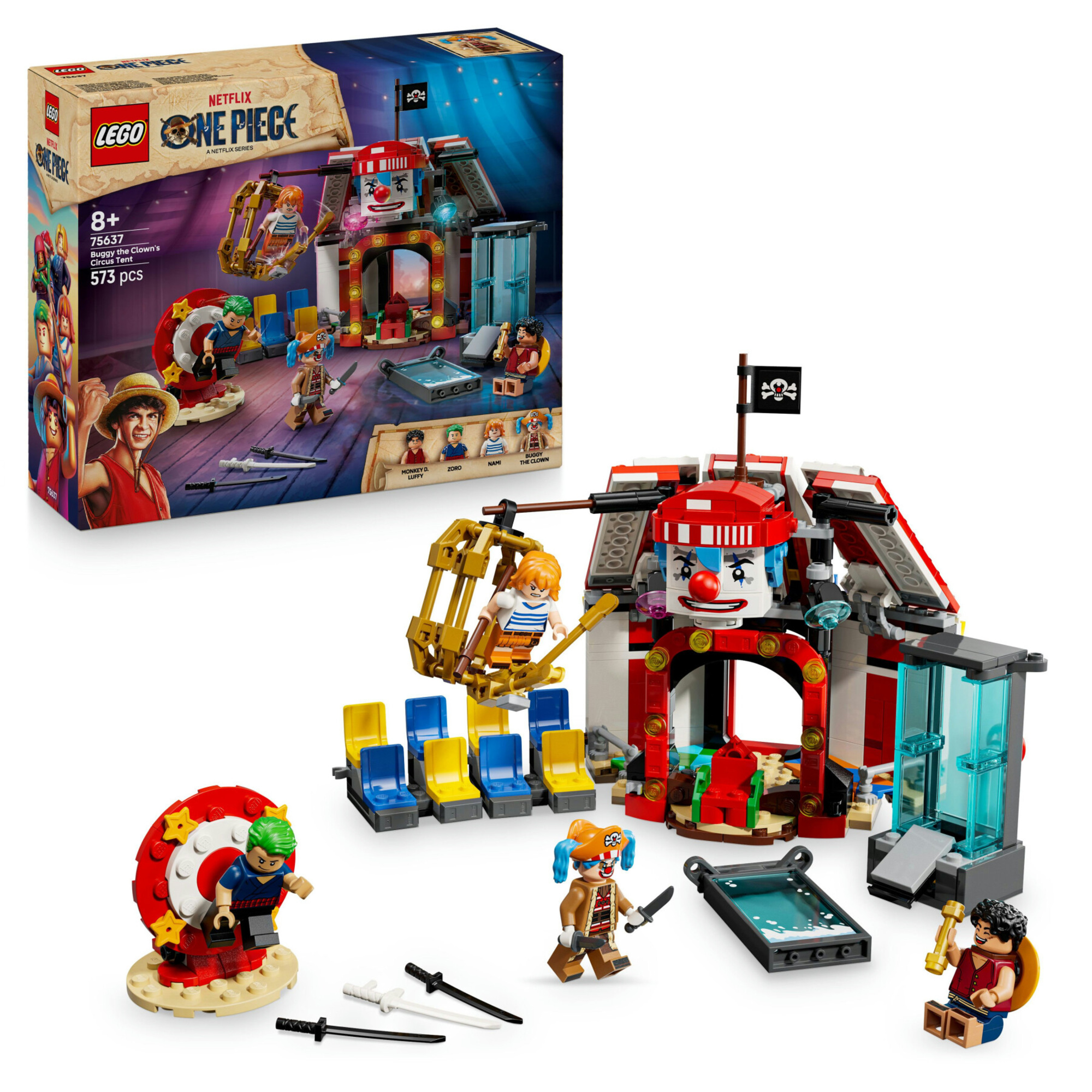Lego one piece 75637 la tenda del circo di bagy il clown - ONE PIECE, Lego