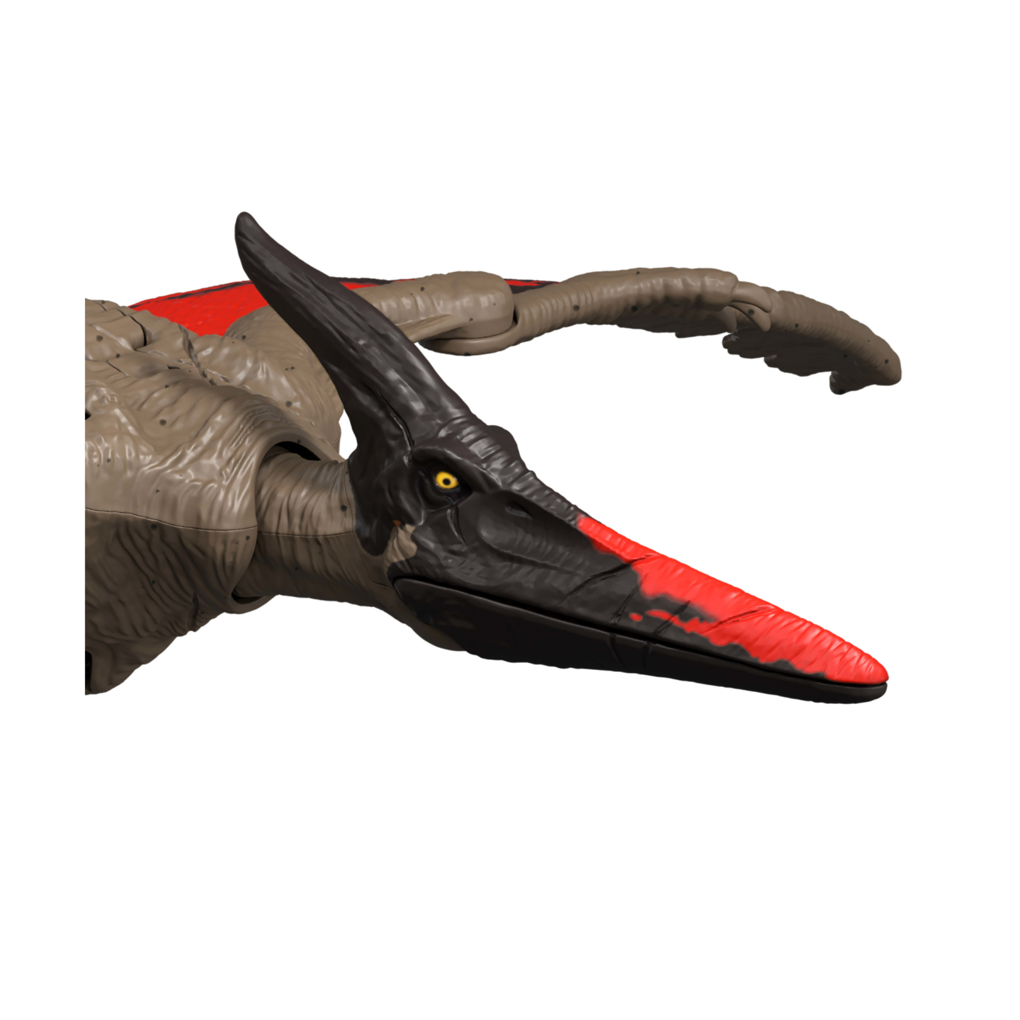 Mattel jurassic world - pteranodonte ruggito selvaggio, dinosauro snodato con ruggito feroce e azione d'attacco inclusa - Jurassic World