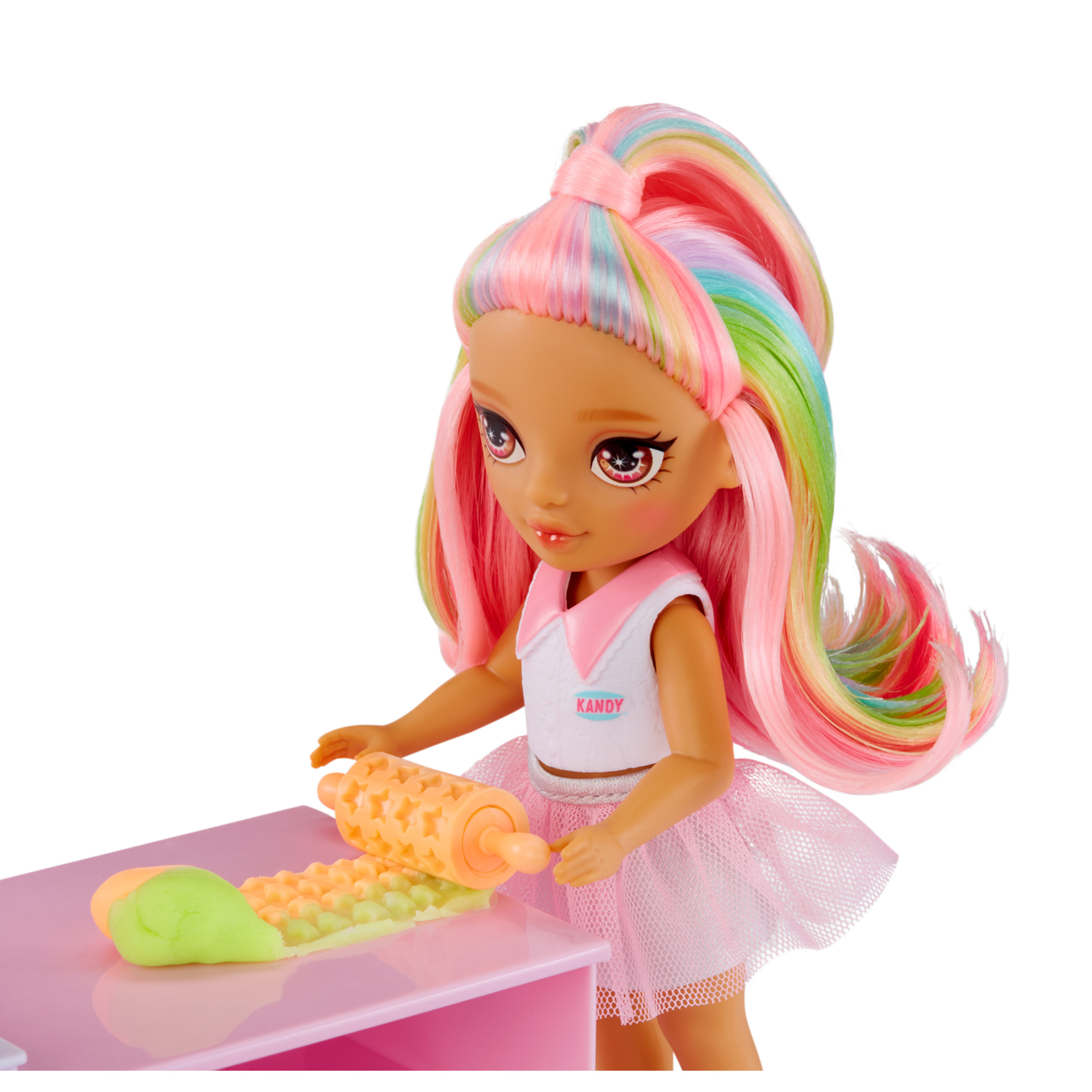Rainbow high littles - dessert shop con bambola kandy - Rainbow High