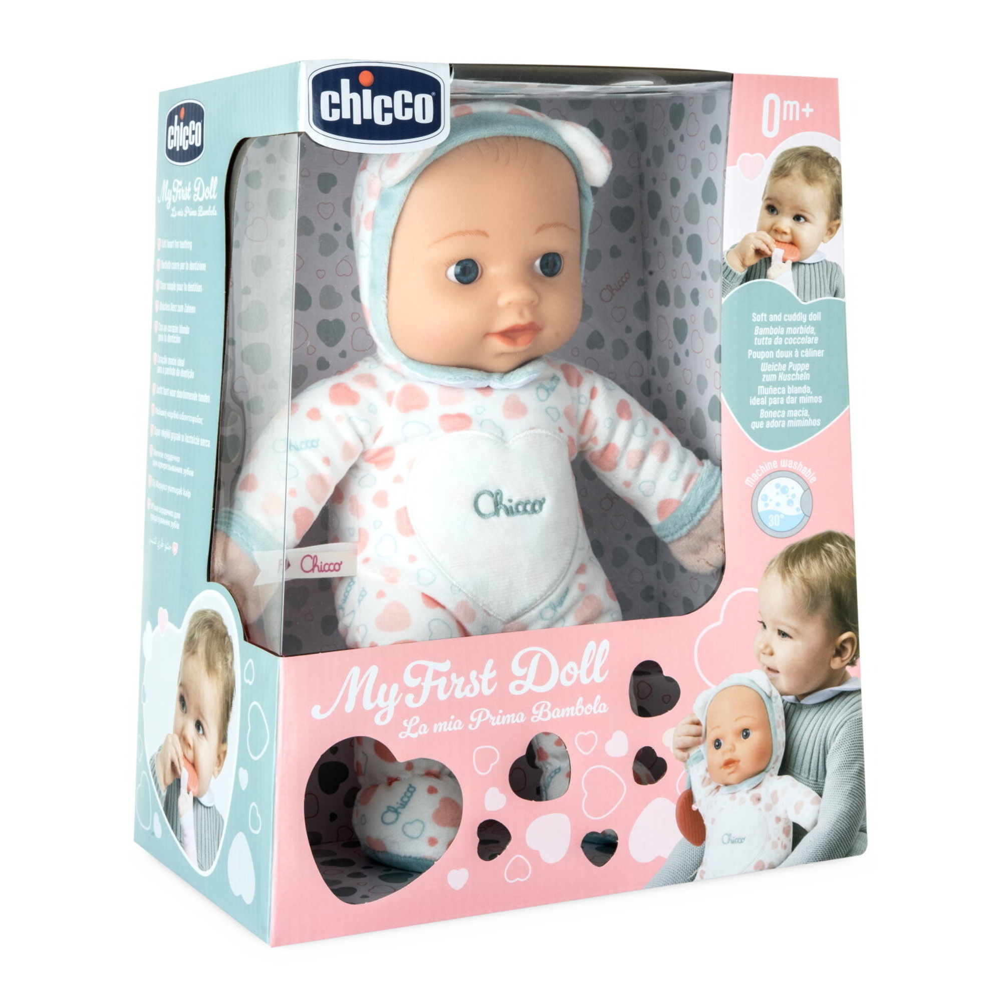 Bambola cuoricini - my first doll - chicco - Chicco