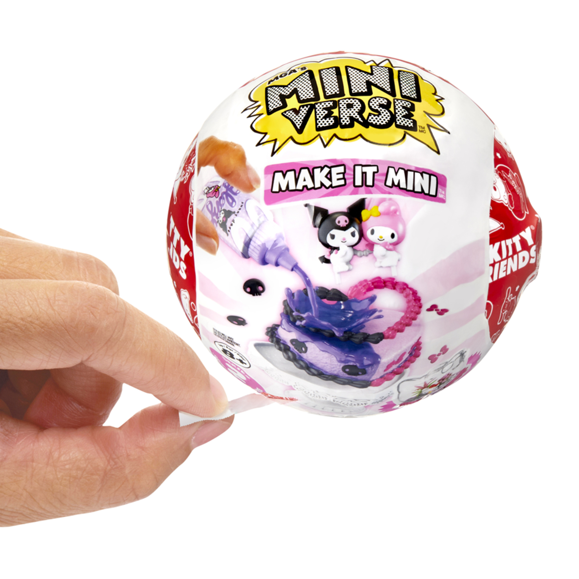 Miniverse assortito make it mini hello kitty serie 2: 1 set sorpresa con 12 miniverse sanrio da collezionare. età 8+. - Hello Kitty