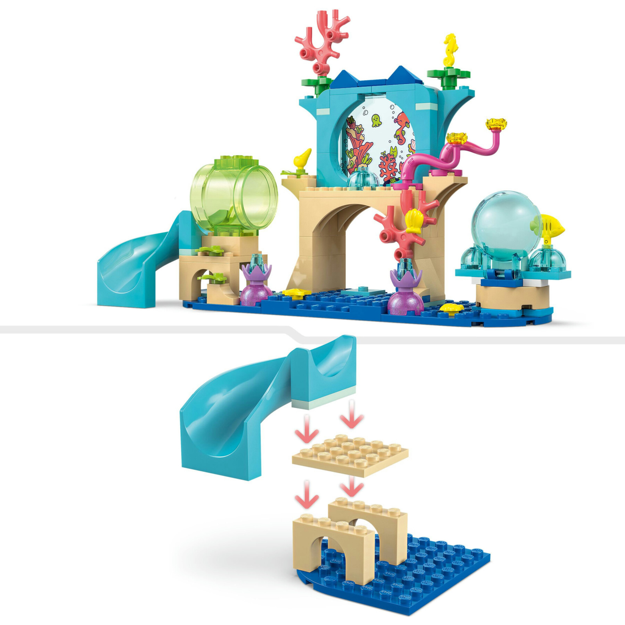 Lego 11204 - gabby’s dollhouse avventura acquario con bambolina, 4+ - GABBY'S DOLLHOUSE, Lego