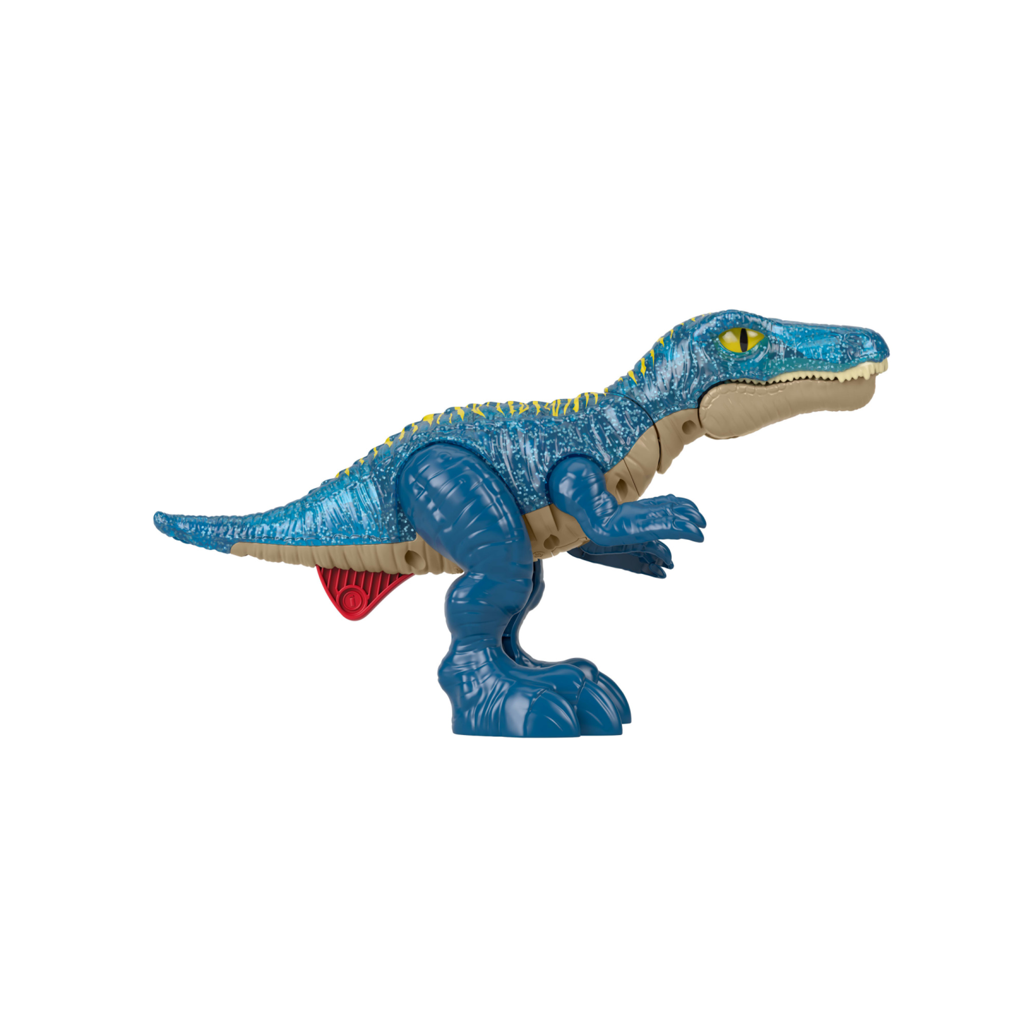 Imaginext jurassic world - baryonyx super ruggito, dinosauro con coda attivabile che si illumina, luci, suoni e fauci in azione - IMAGINEXT