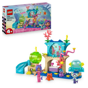 Lego 11204 - gabby’s dollhouse avventura acquario con bambolina, 4+ - GABBY'S DOLLHOUSE, Lego