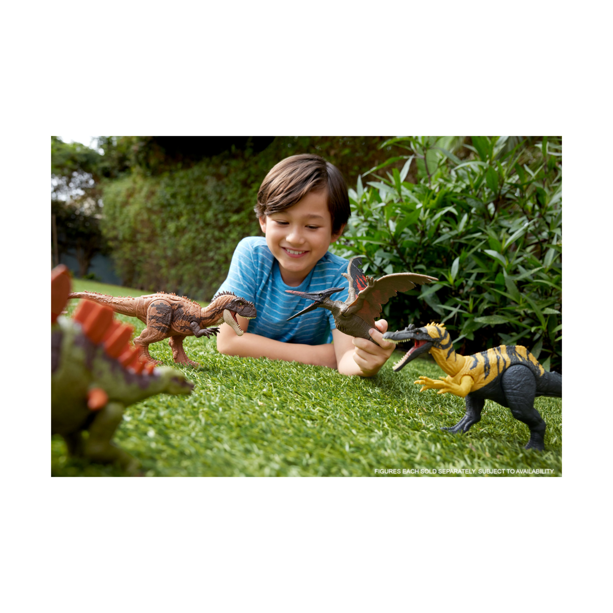 Mattel jurassic world - ceratosuchops ruggito selvaggio, dinosauro snodato con ruggito feroce e azione d'attacco inclusa - Jurassic World