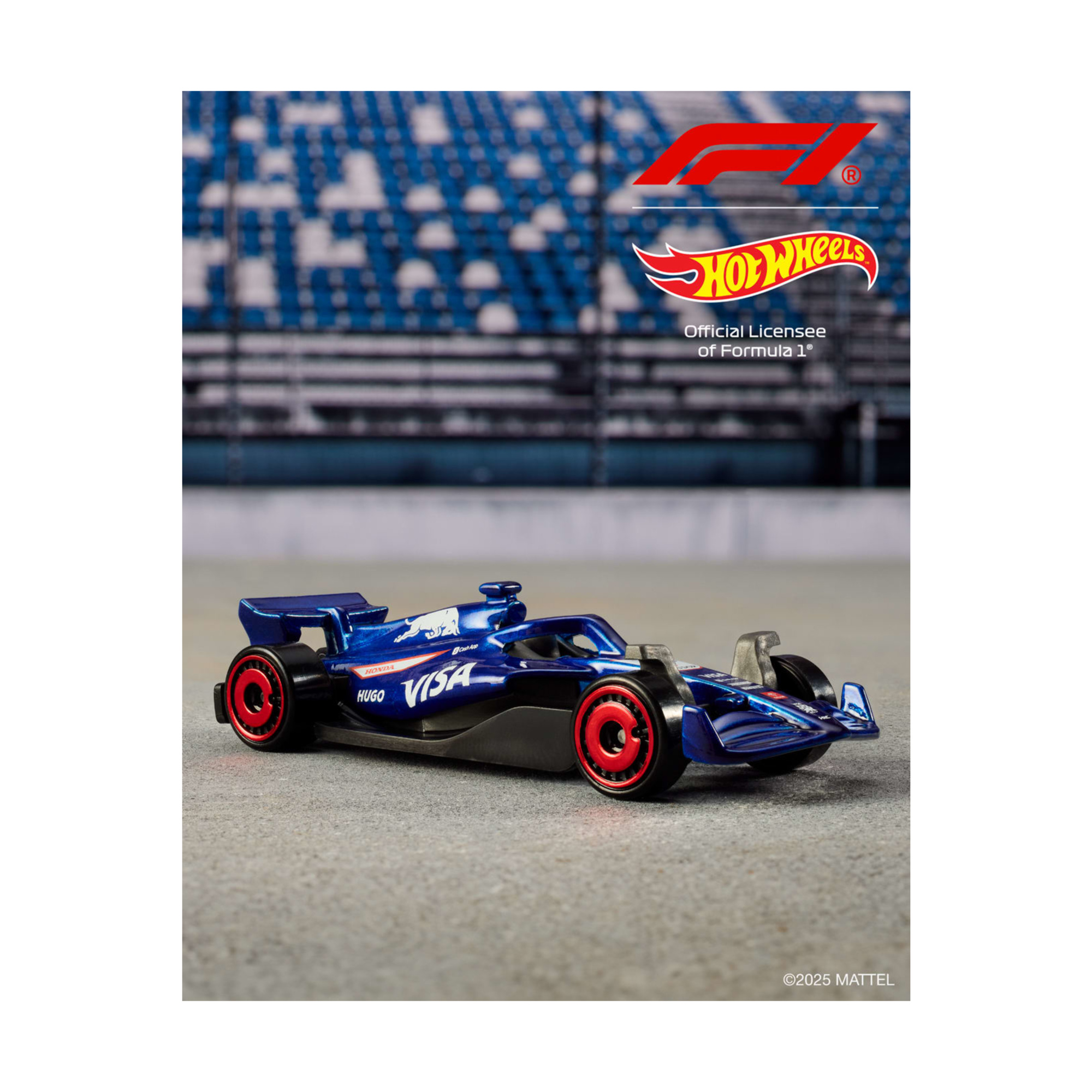 Hot wheels formula 1 - set da 5 macchinine auto da corsa, cinque veicoli con decorazioni dei team di corse di f1 - Hot Wheels