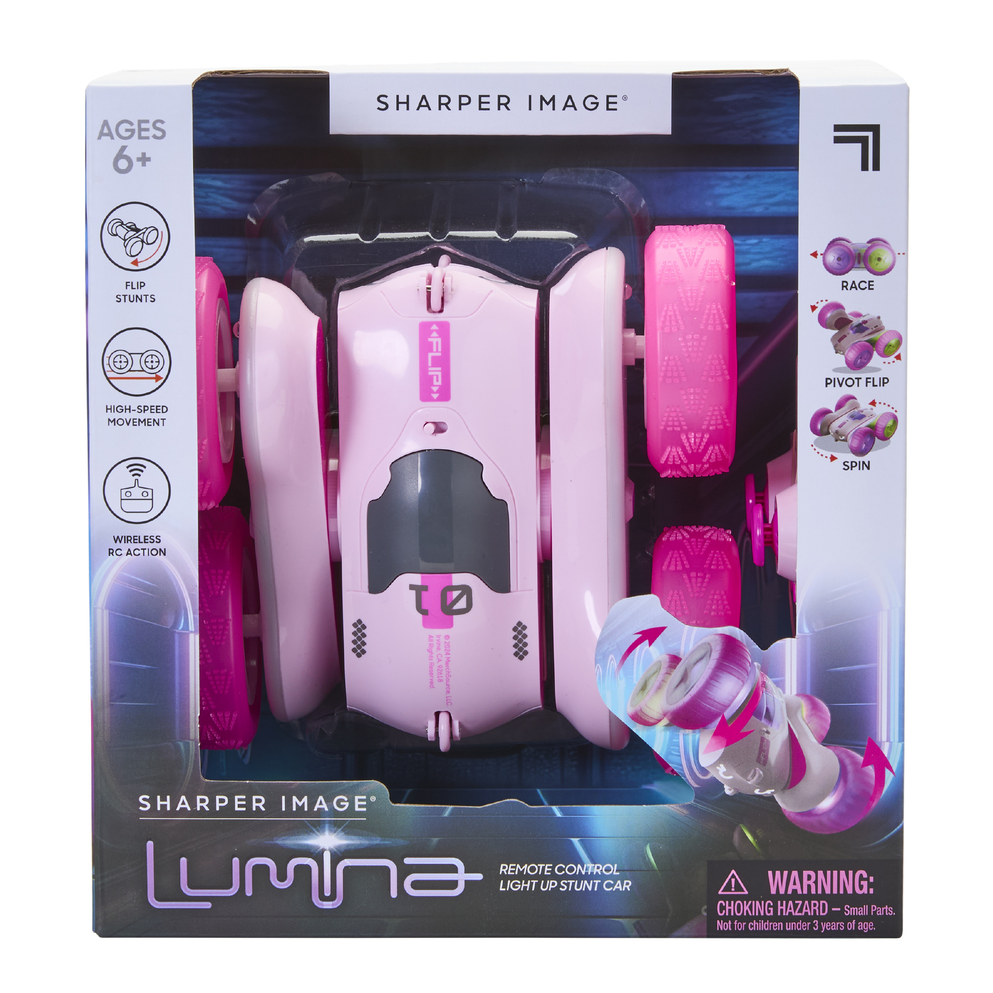 Auto acrobatica lumina rc - Sharper Image